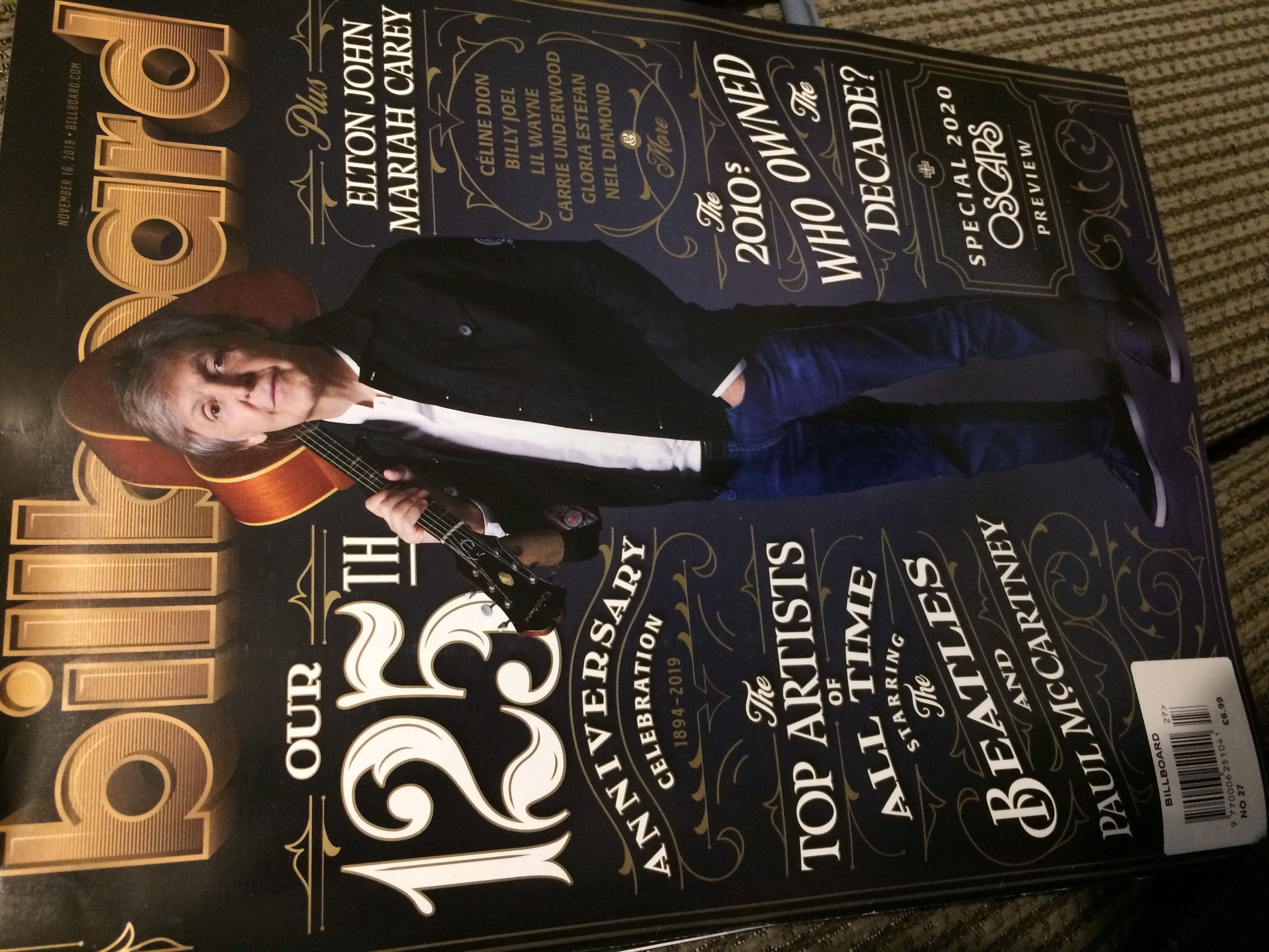 Billboard 125th Anniversary  (November) magazine collectible [Barcode 9770006251041] - Main Image 1