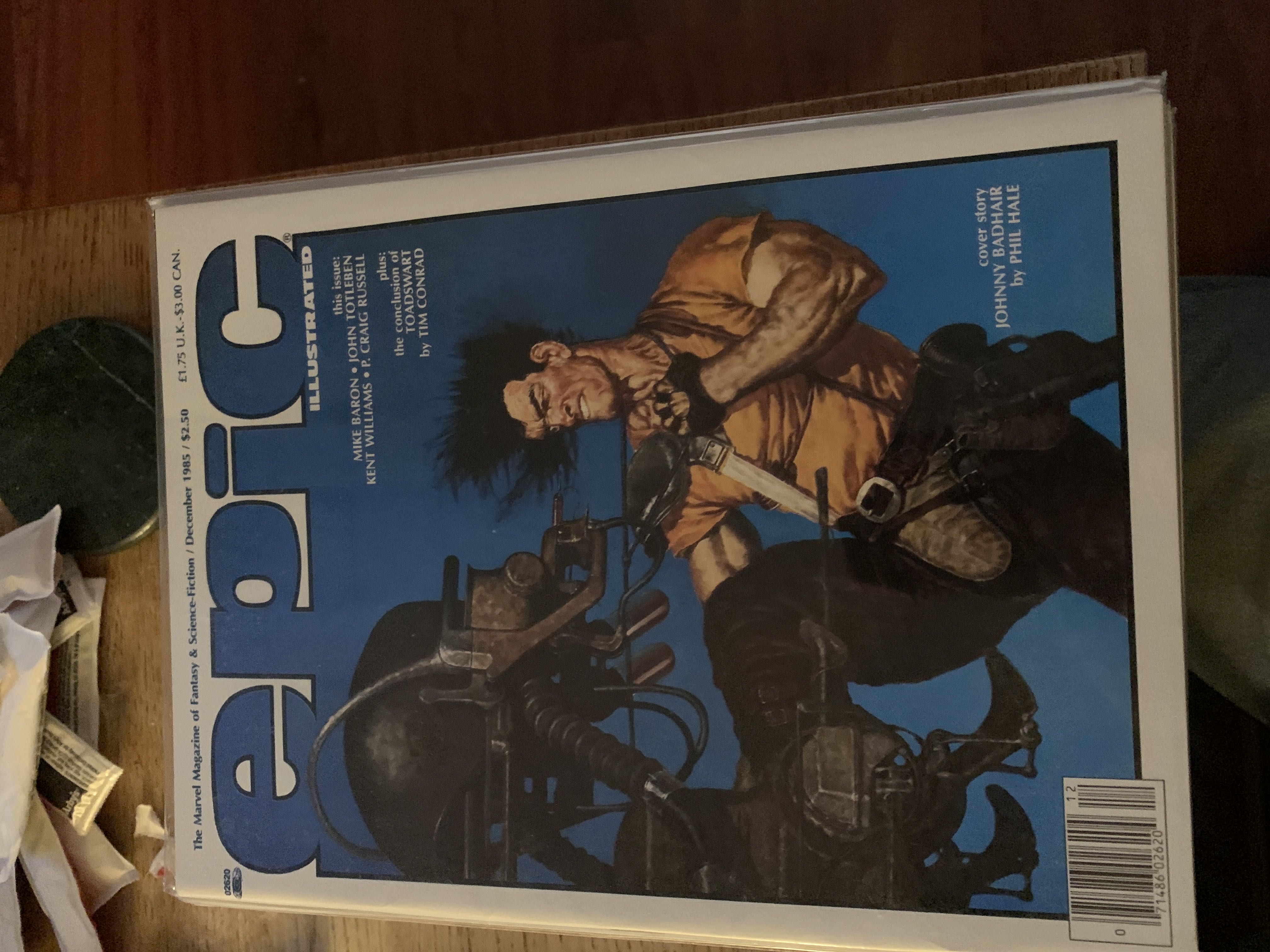 Epic Illustrated  (December) magazine collectible [Barcode 071486026204] - Main Image 1