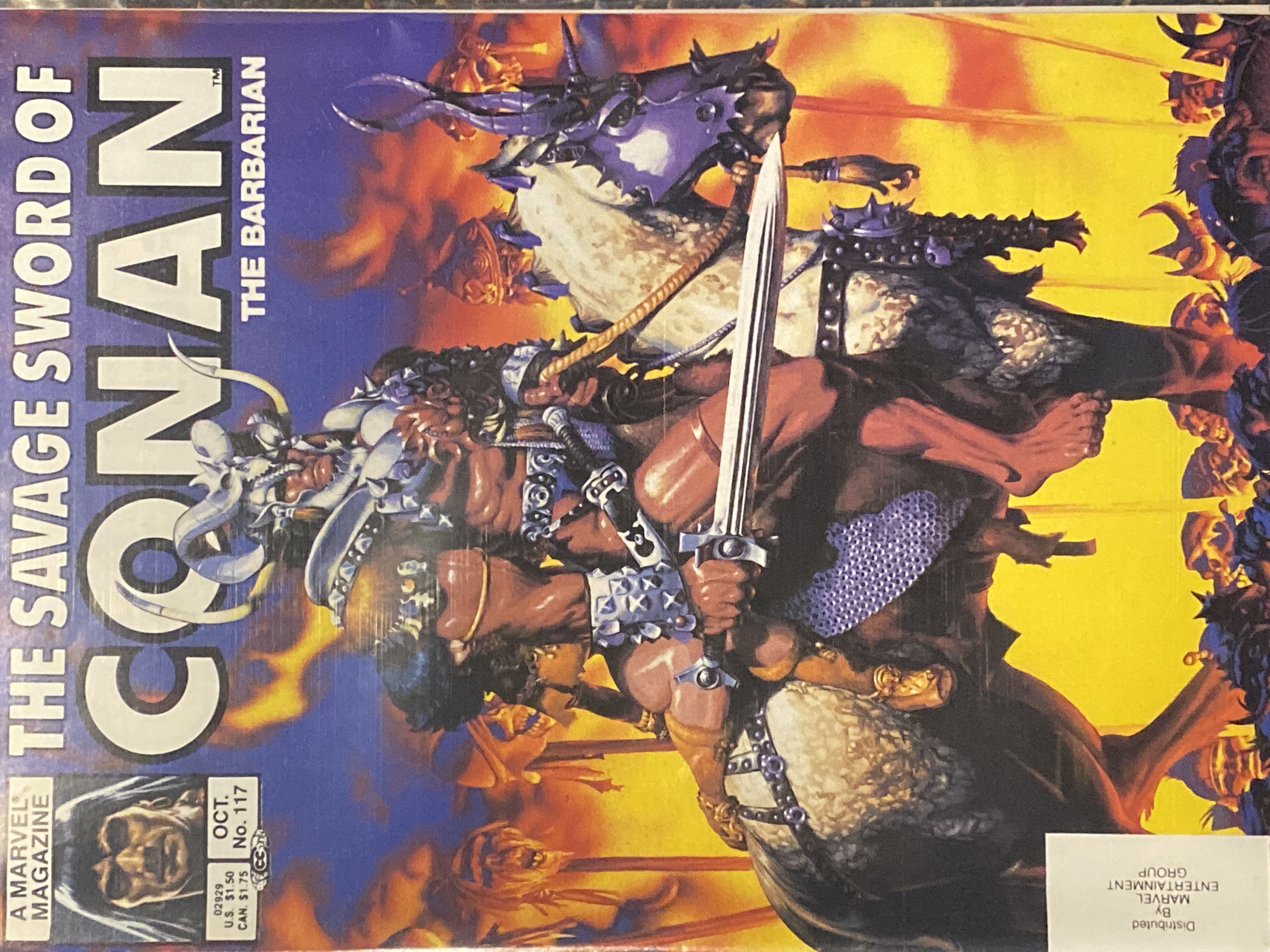 The Savage Sword Of Conan  (October) magazine collectible - Main Image 1