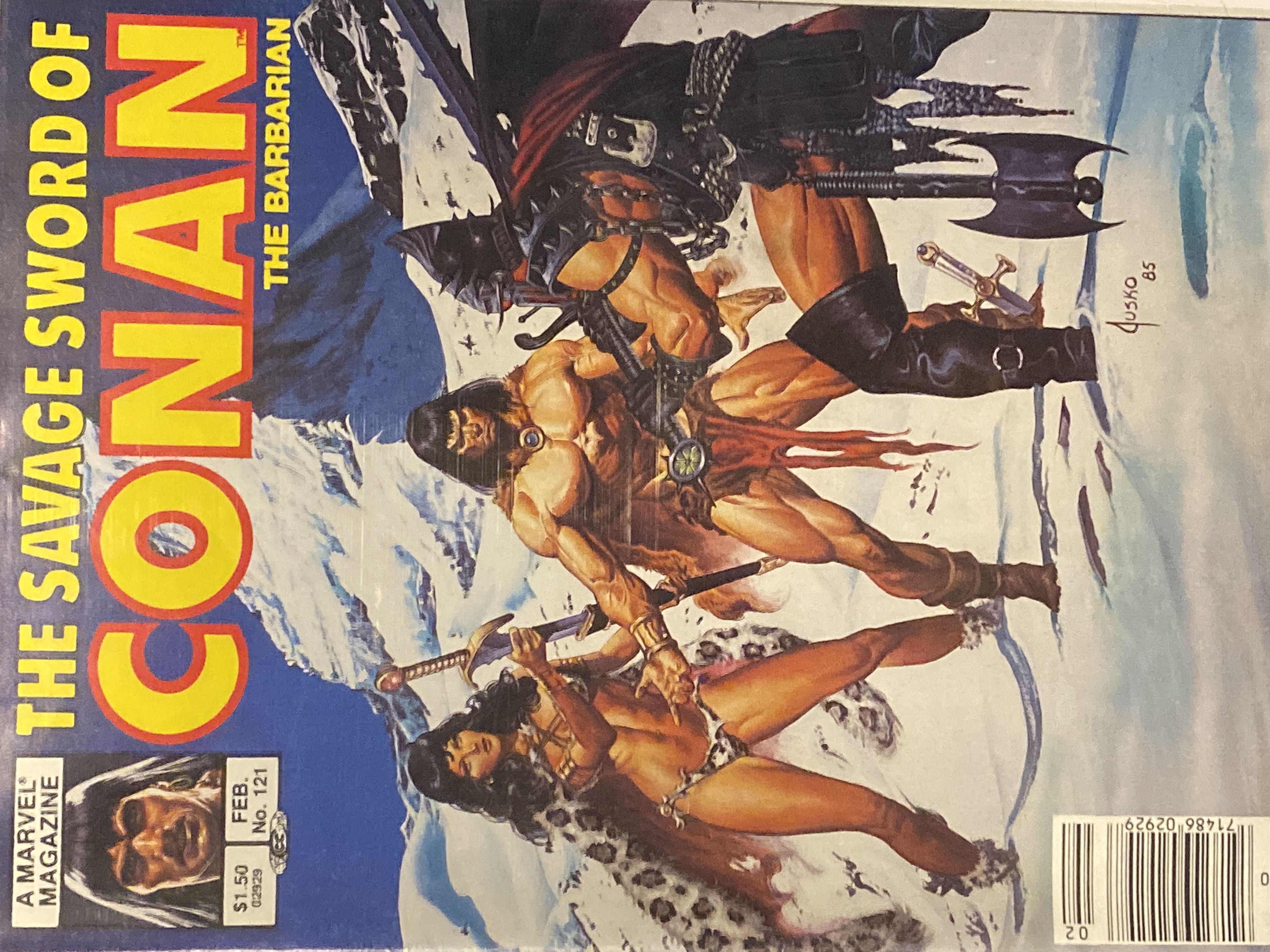 The Savage Sword Of Conan  (February) magazine collectible - Main Image 1