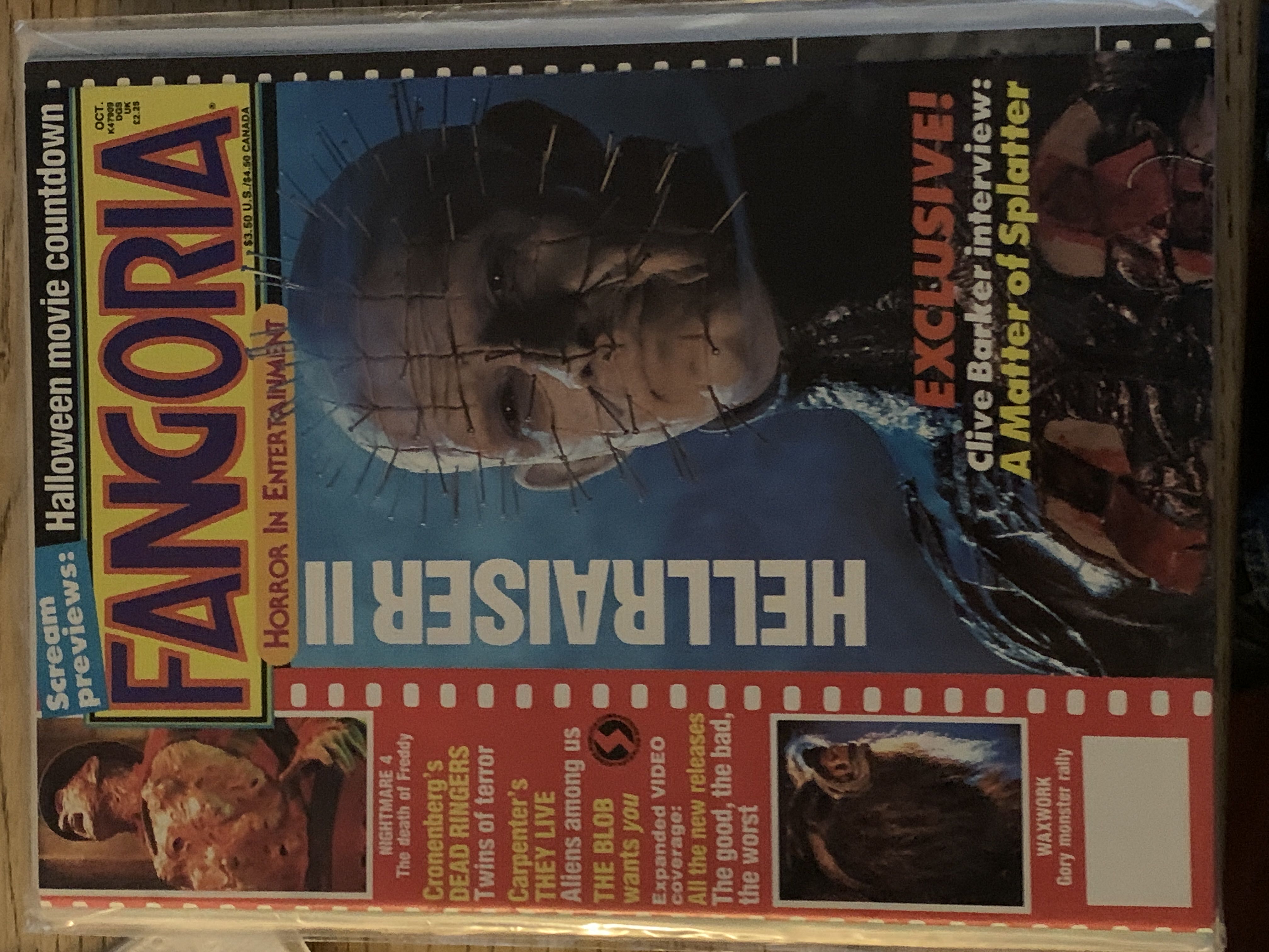 Fangoria (October) magazine collectible - Main Image 1