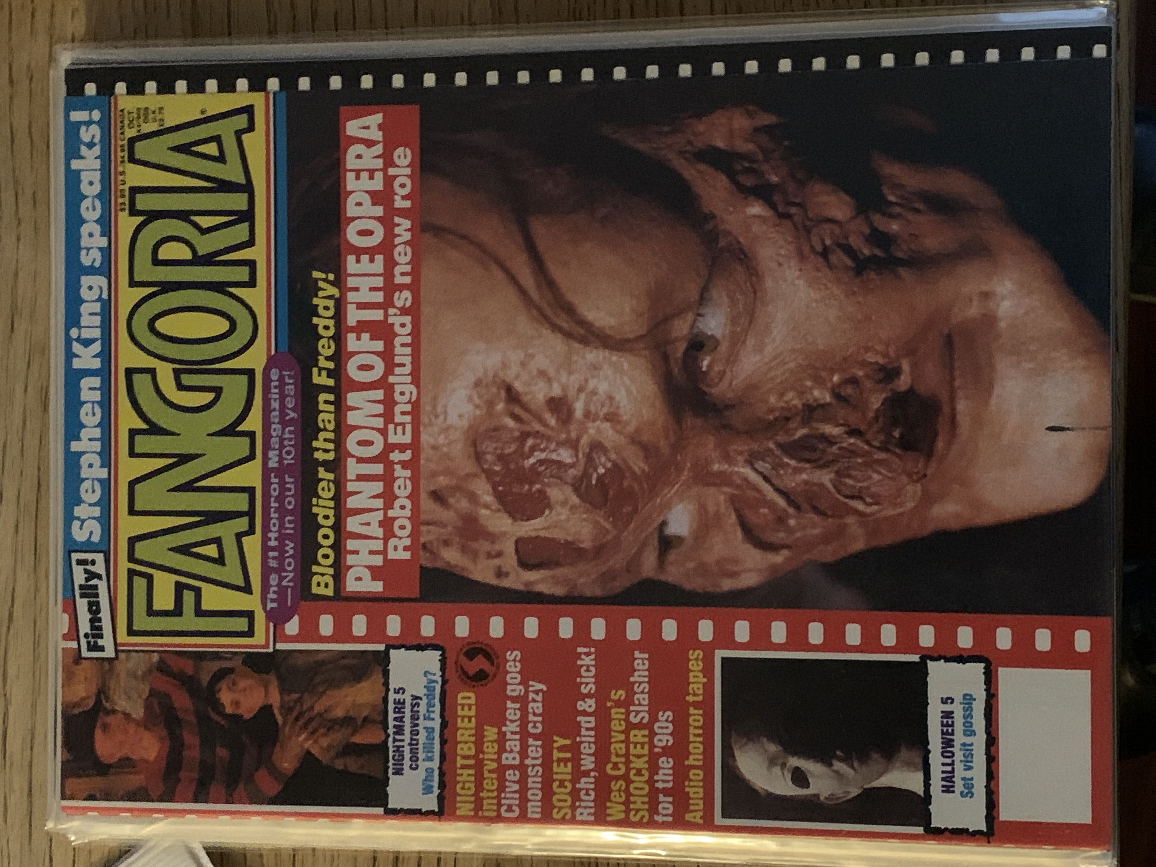 Fangoria (October) magazine collectible - Main Image 1