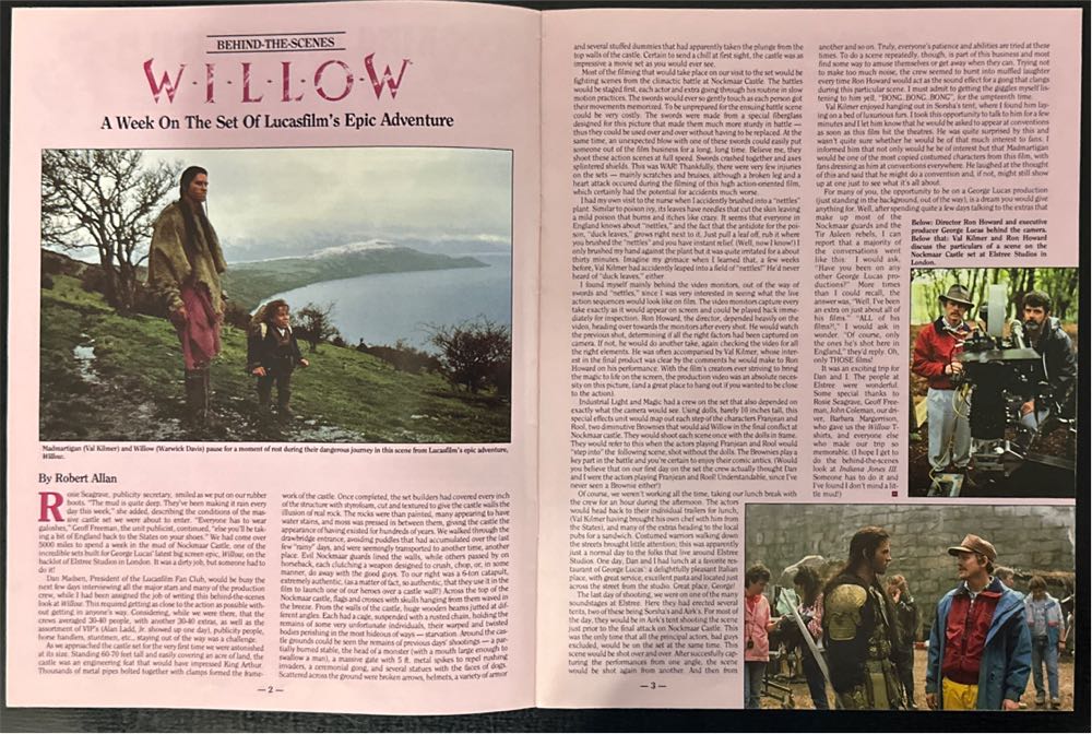 The LucasFilm Fan Club Magazine  (January) magazine collectible - Main Image 3