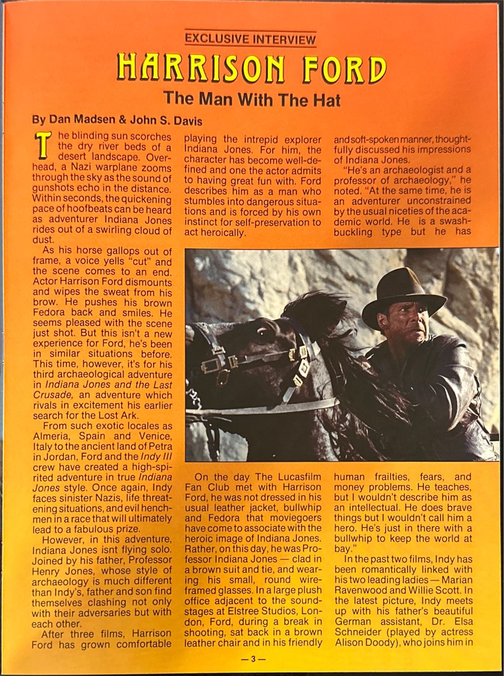 The LucasFilm Fan Club Magazine  (April) magazine collectible - Main Image 3