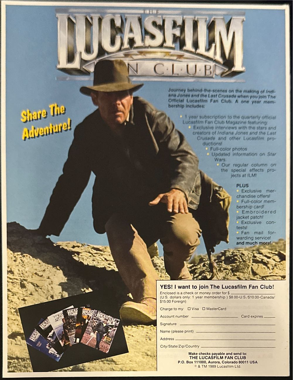 The LucasFilm Fan Club Magazine  (September) magazine collectible - Main Image 2