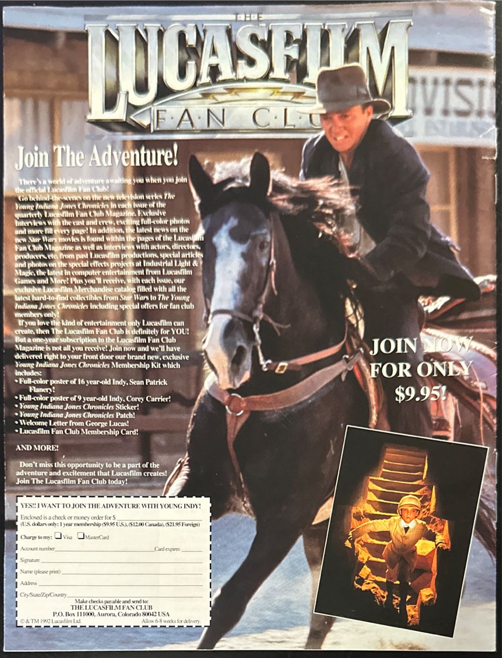 The LucasFilm Fan Club Magazine  (April) magazine collectible - Main Image 2