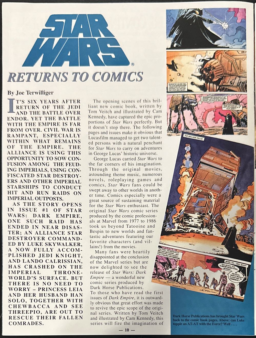 The LucasFilm Fan Club Magazine  (April) magazine collectible - Main Image 4