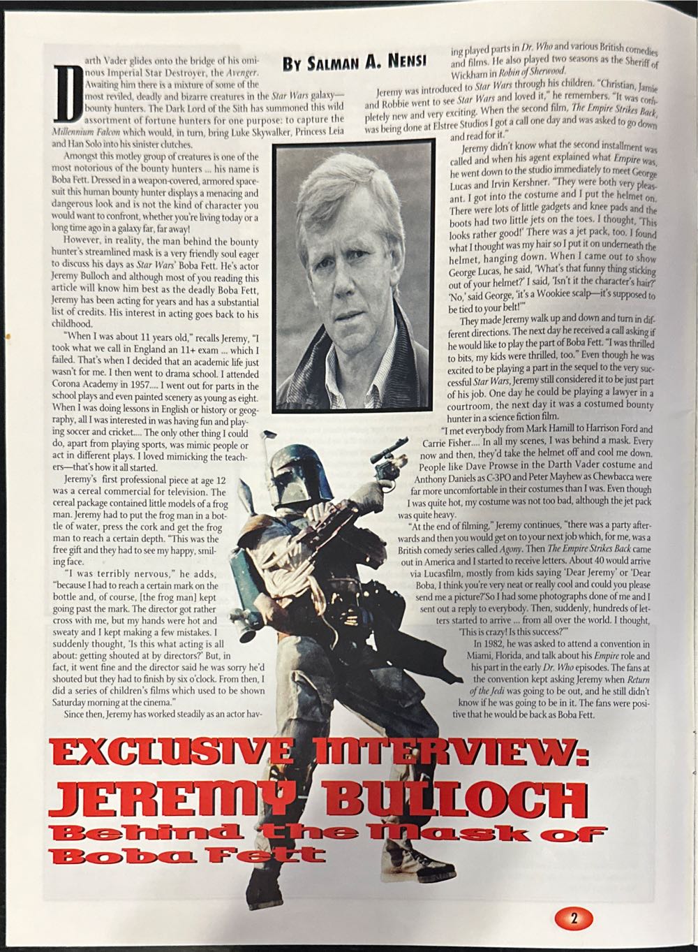The LucasFilm Fan Club Magazine  (January) magazine collectible - Main Image 3