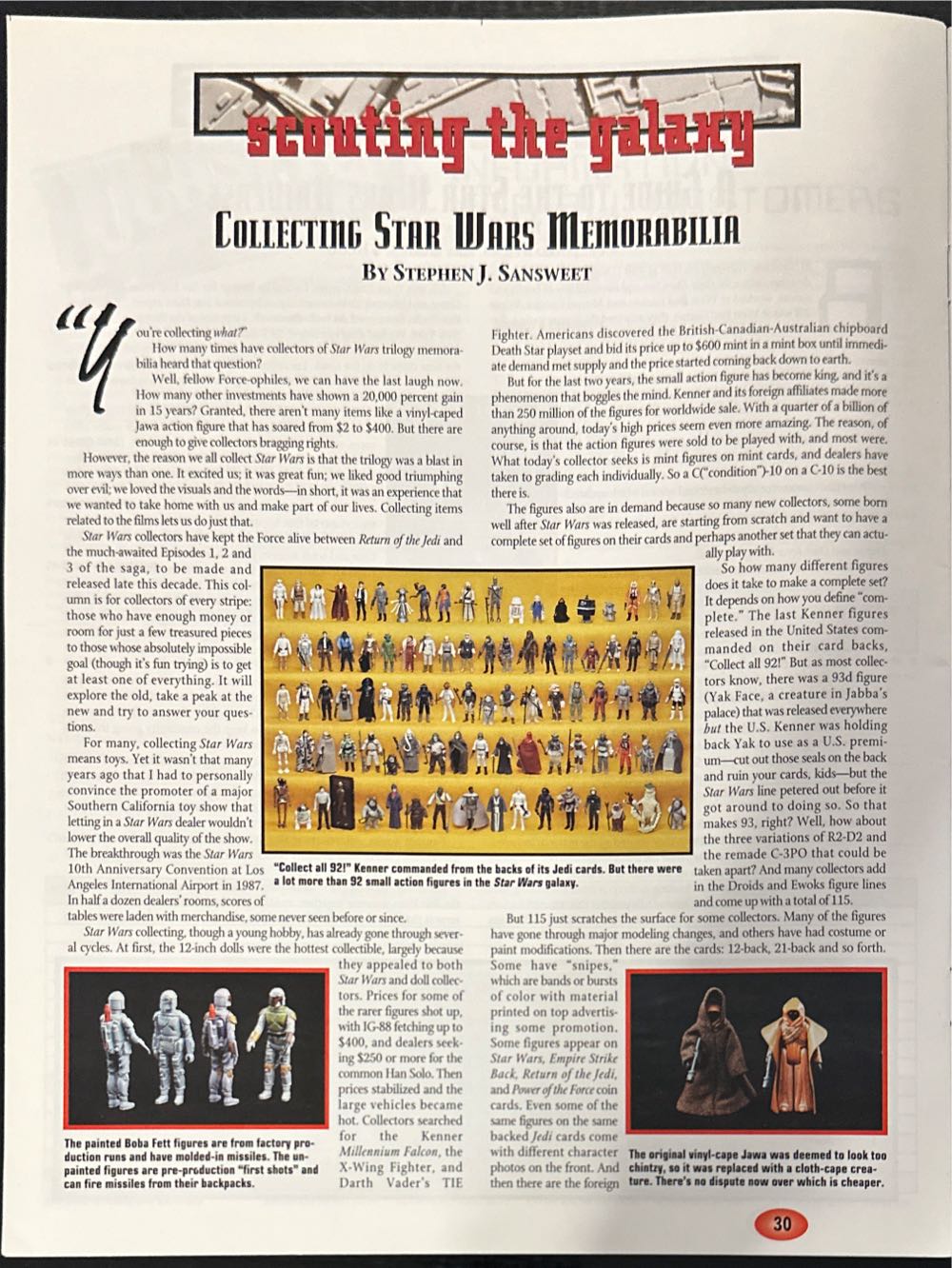 The LucasFilm Fan Club Magazine  (January) magazine collectible - Main Image 4