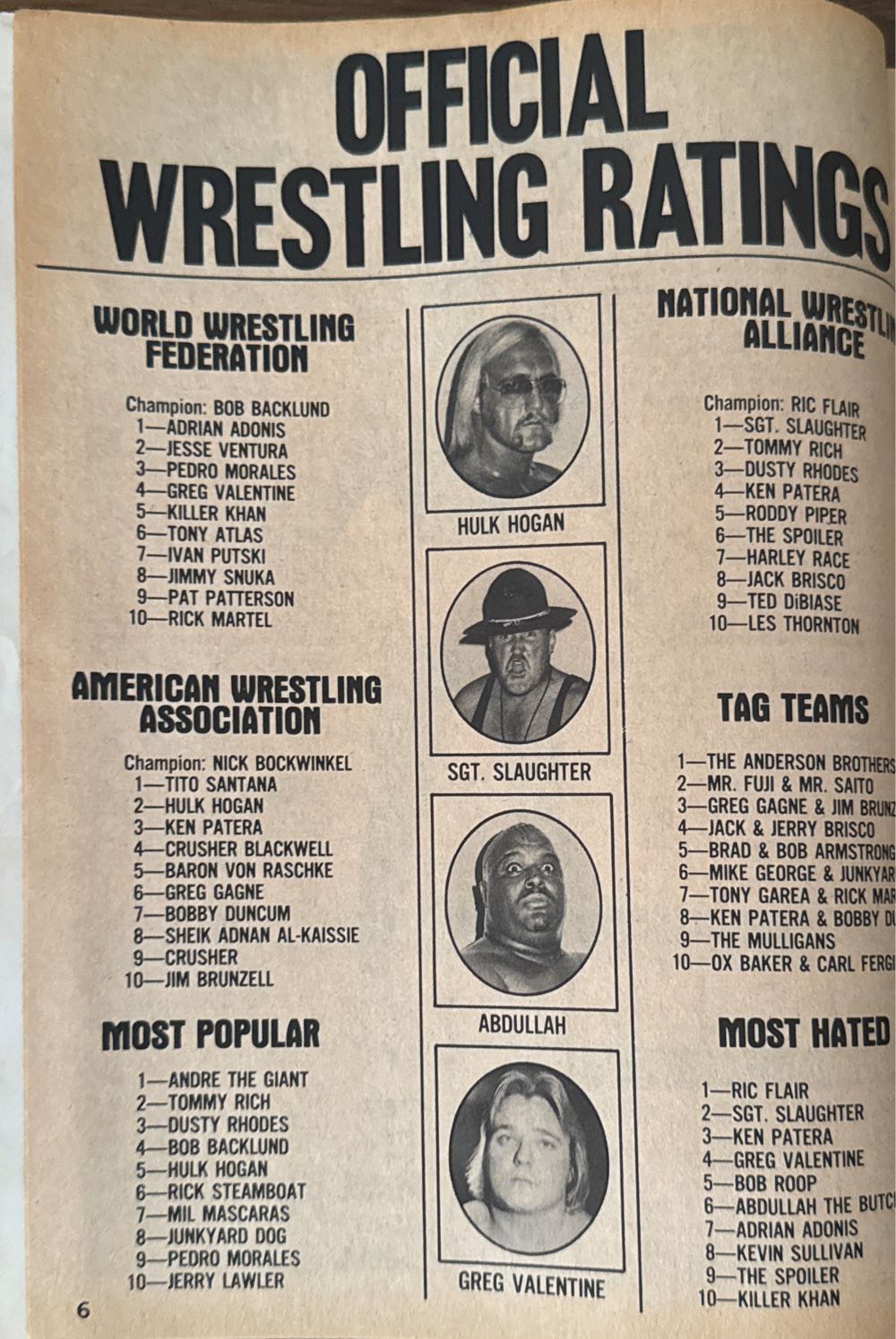 The Wrestler  (April) magazine collectible [Barcode 071896479515] - Main Image 3