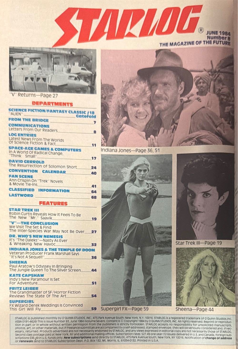 Starlog  (June) magazine collectible - Main Image 3