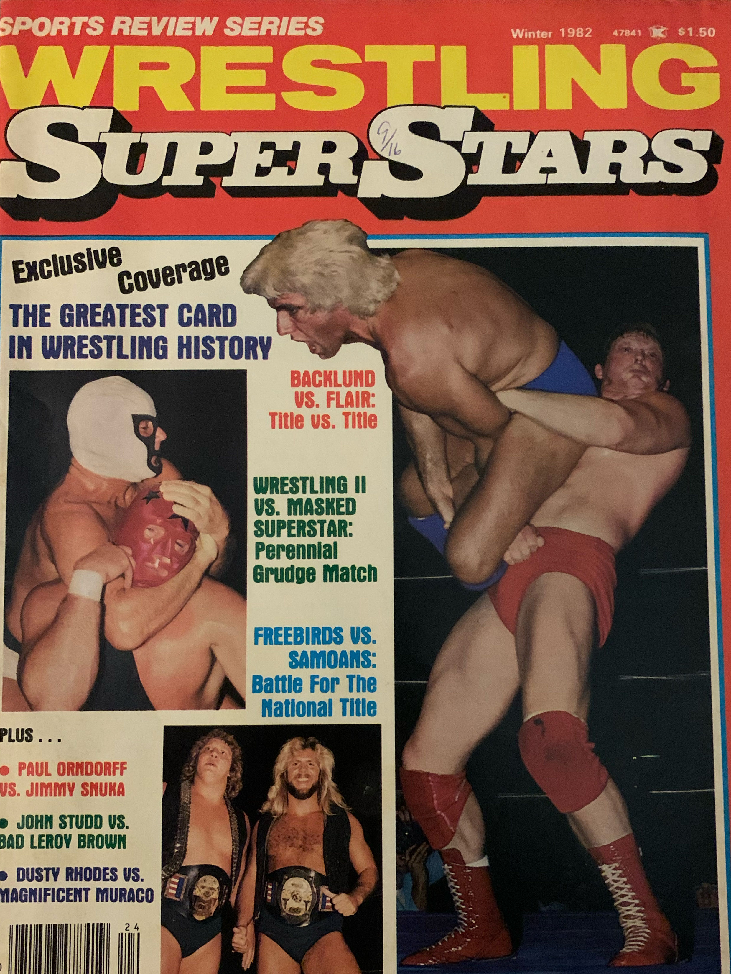 NWA Wrestling Program: Baltimore Civic Center 03/31/1986