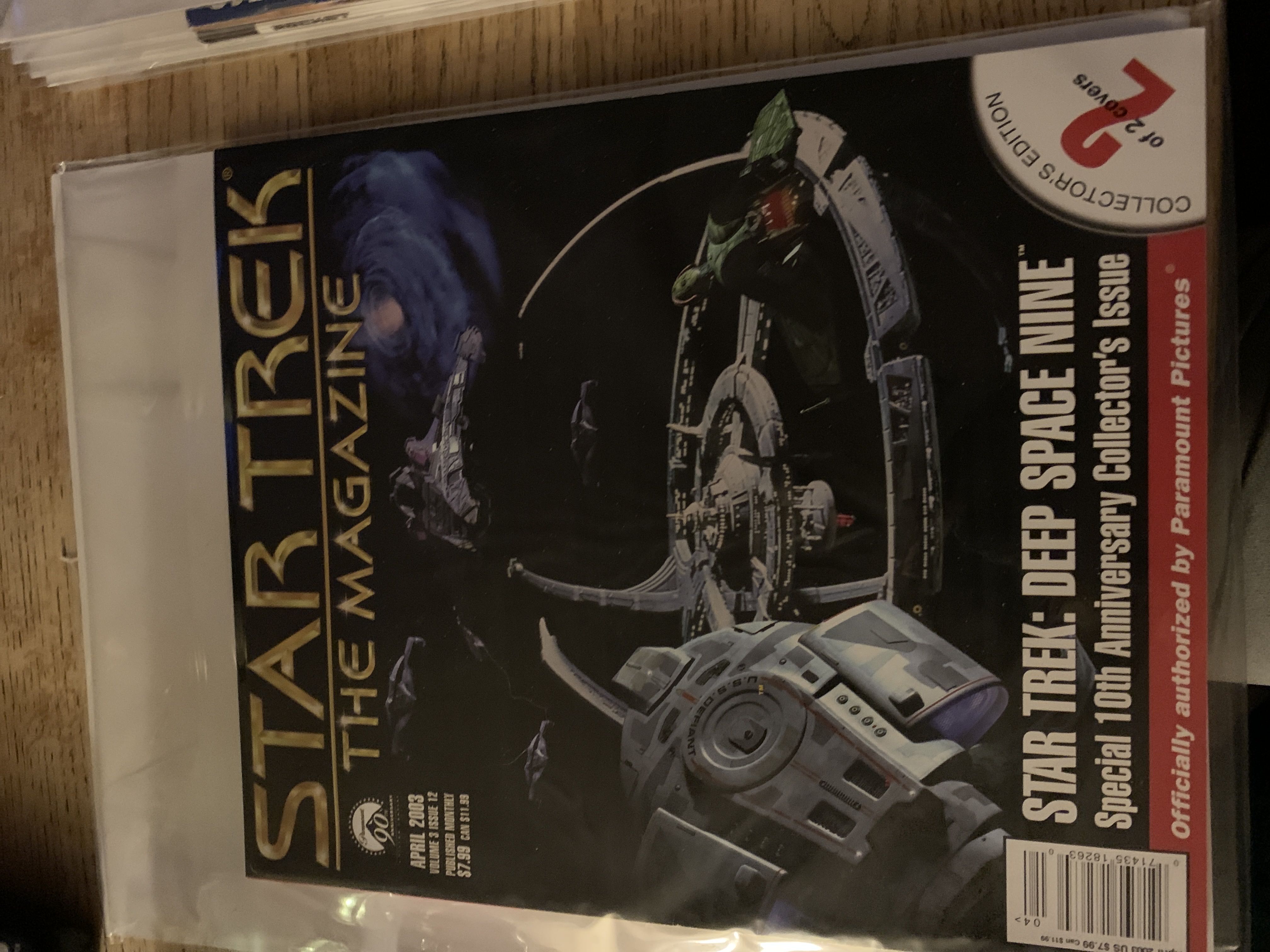 Star Trek : The Magazine Vol. 3 No. 12 (April) magazine collectible - Main Image 1