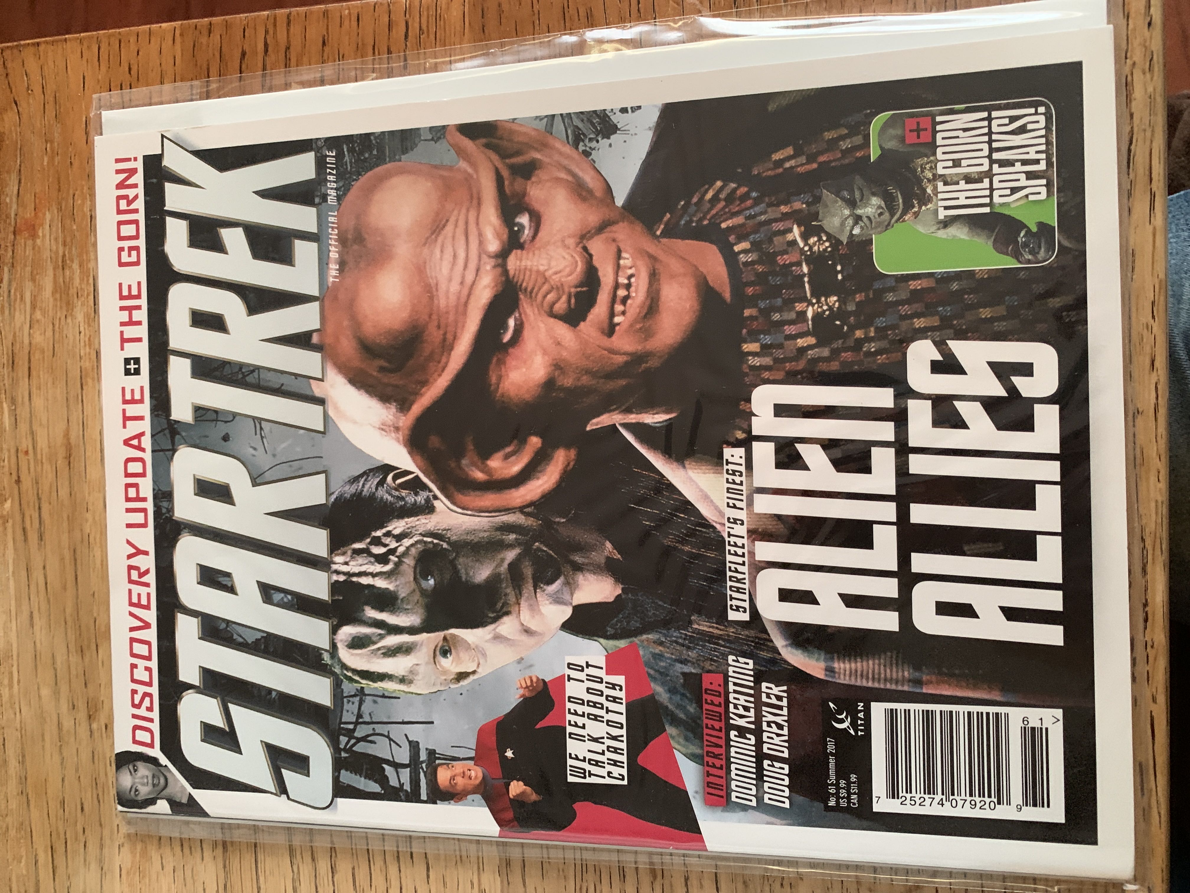 Star Trek Magazine  (July) magazine collectible [Barcode 725274079209] - Main Image 1