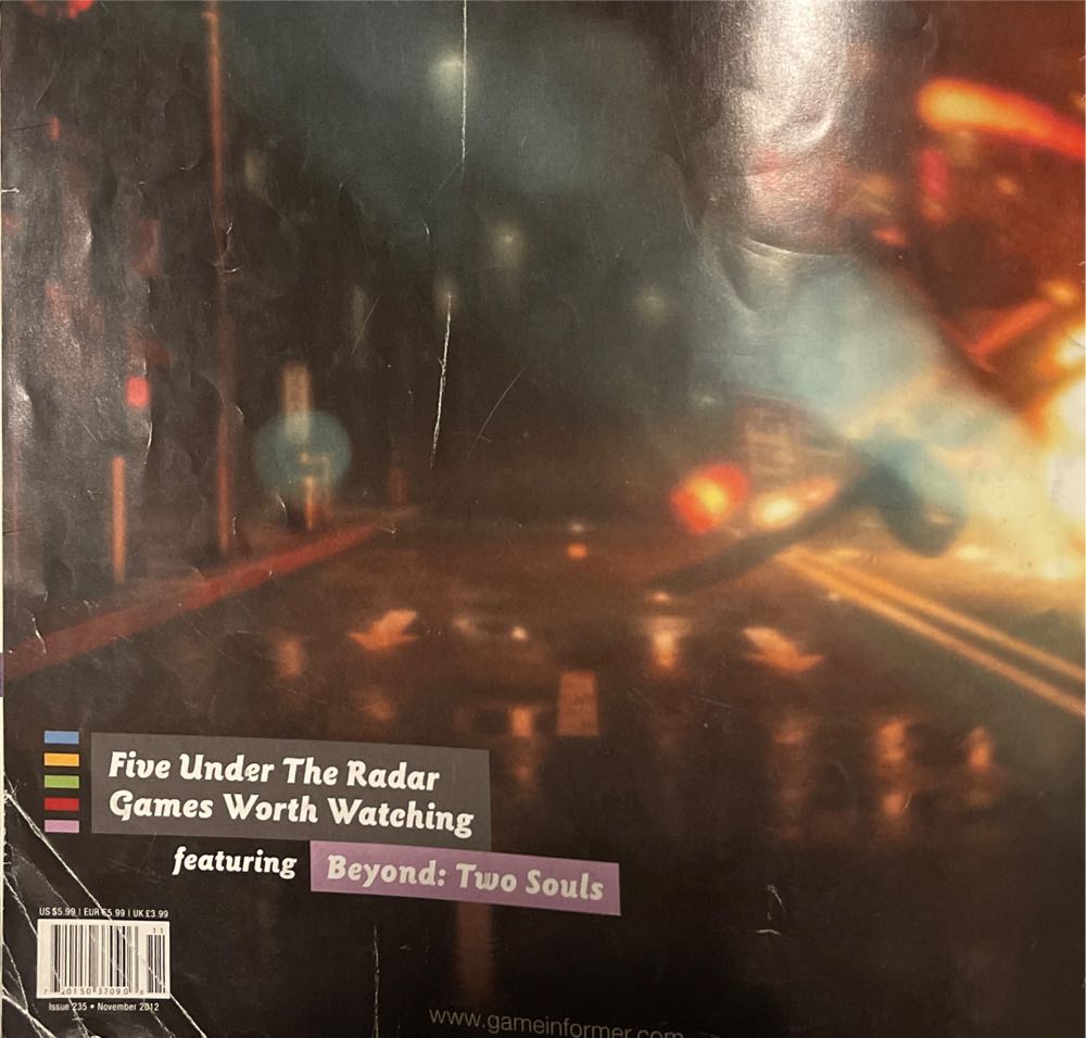 GameInformer 235  (November) magazine collectible [Barcode 720150370906] - Main Image 2