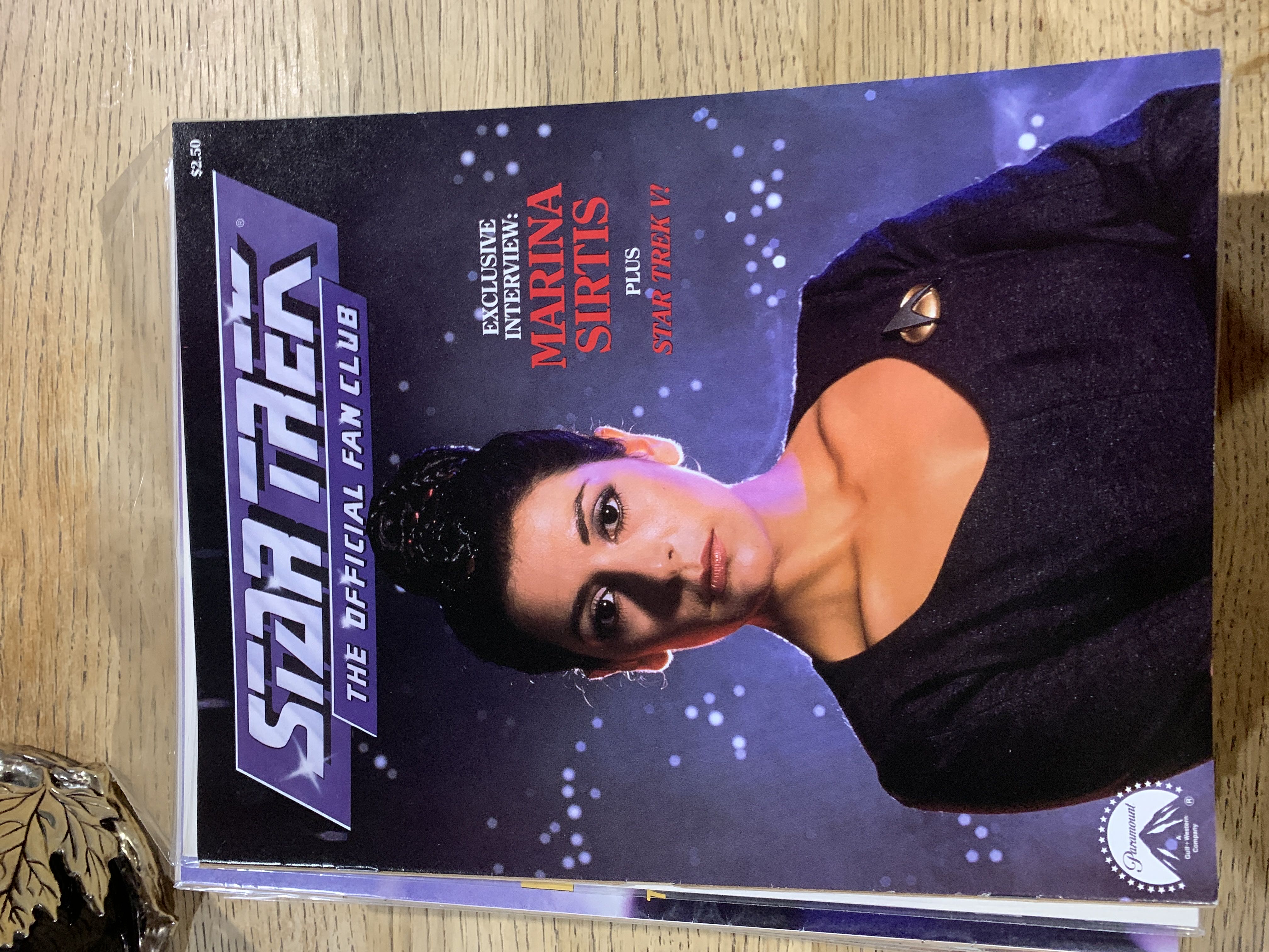 Star Trek The Official Fan Club Magazine  (October) magazine collectible - Main Image 1