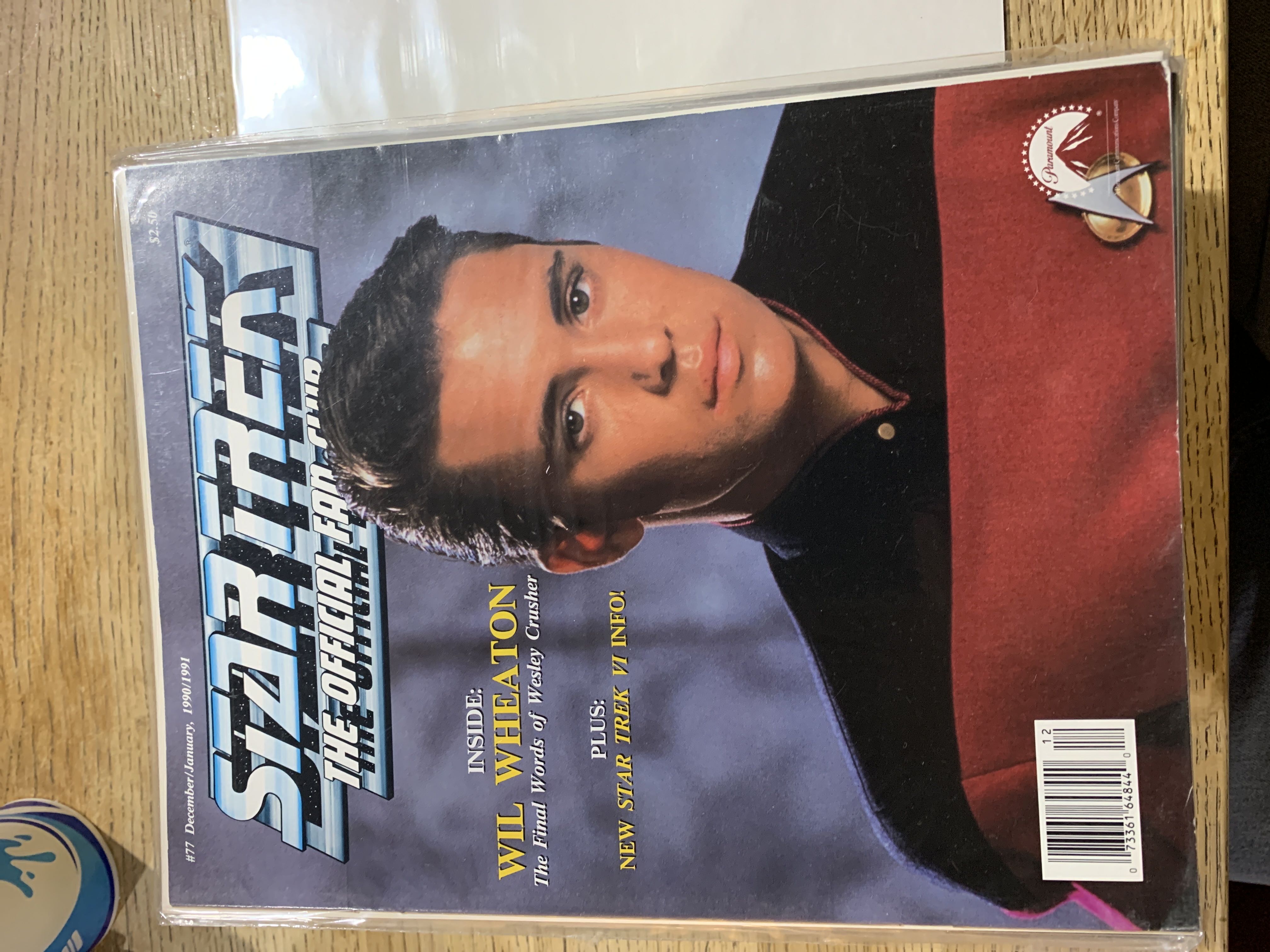 Star Trek The Official Fan Club Magazine (December) magazine collectible - Main Image 1