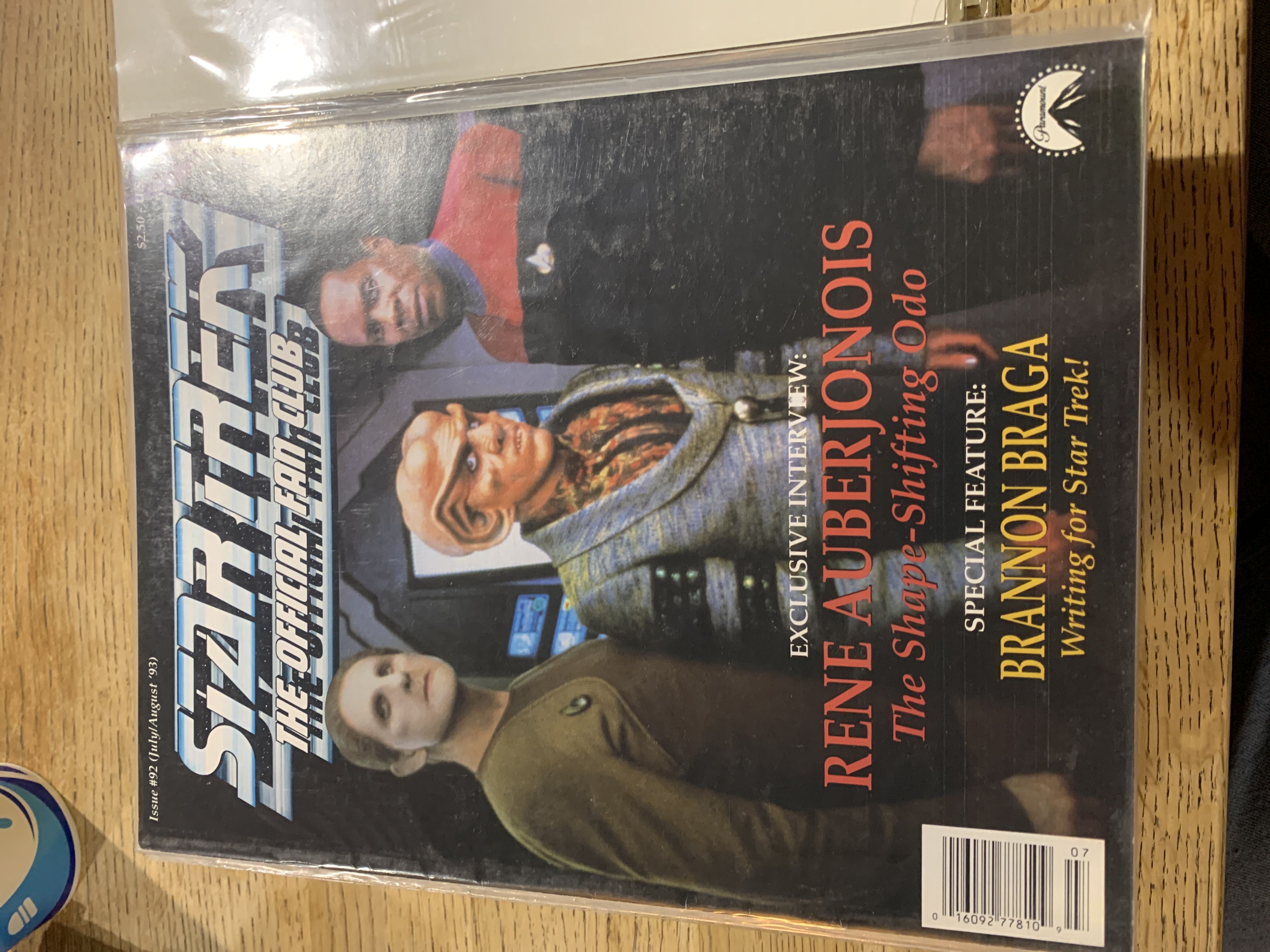 Star Trek The Official Fan Club Magazine (July) magazine collectible - Main Image 1