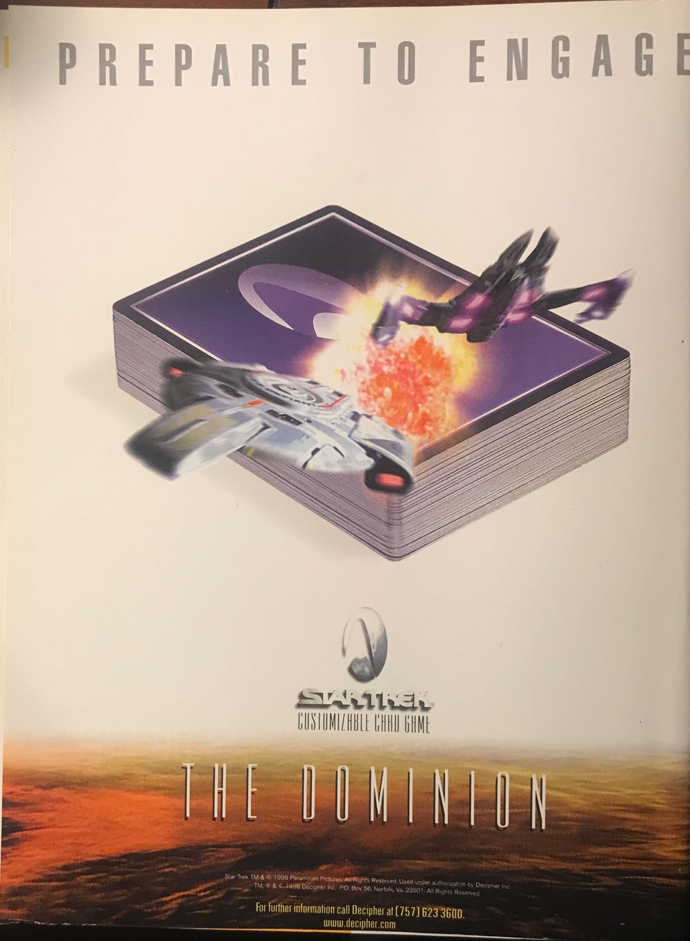 Star Trek Communicator #124  (October) magazine collectible [Barcode 074470936930] - Main Image 2