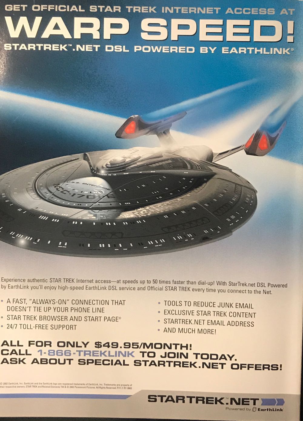 Star Trek Communicator #144  (July) magazine collectible - Main Image 2