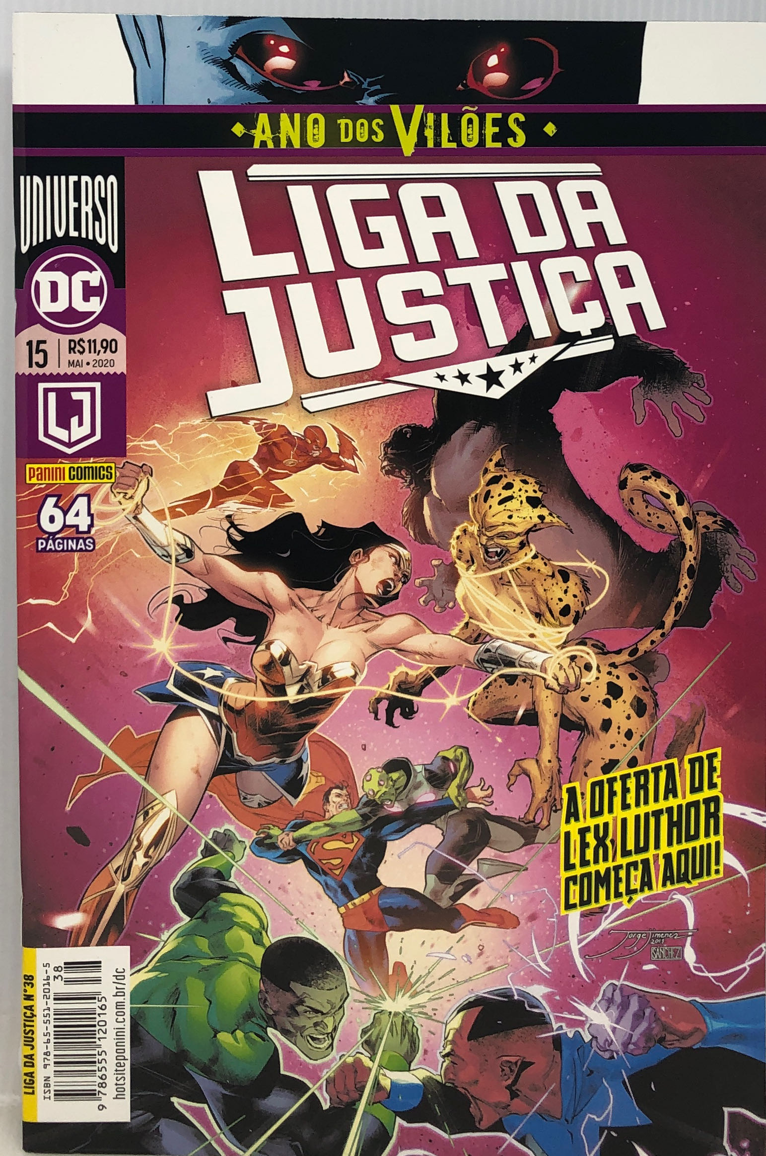 Liga da justiça  (May) magazine collectible [Barcode 9786555120165] - Main Image 1