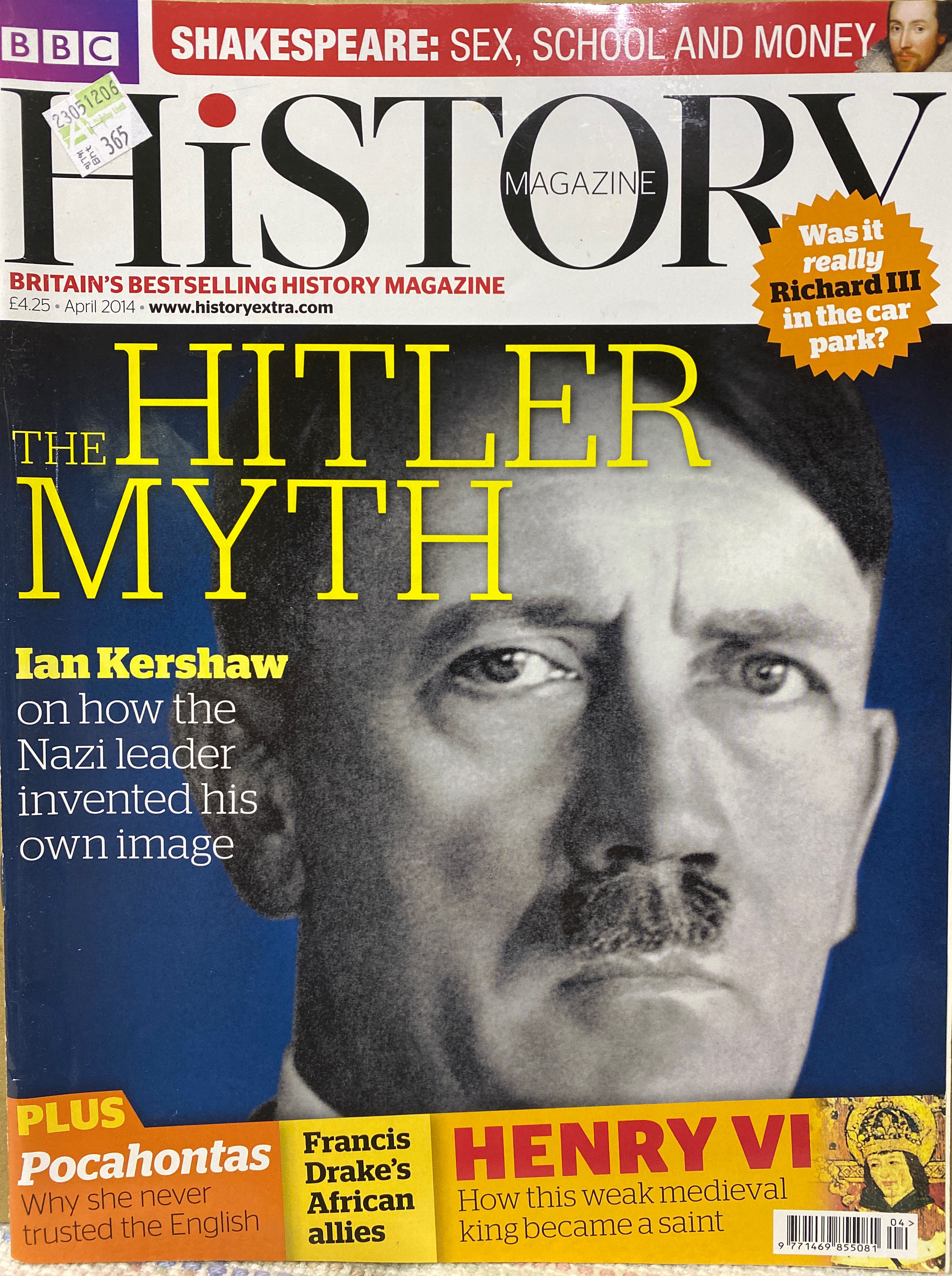 History Magazine  (April) magazine collectible [Barcode 9771469855081] - Main Image 1
