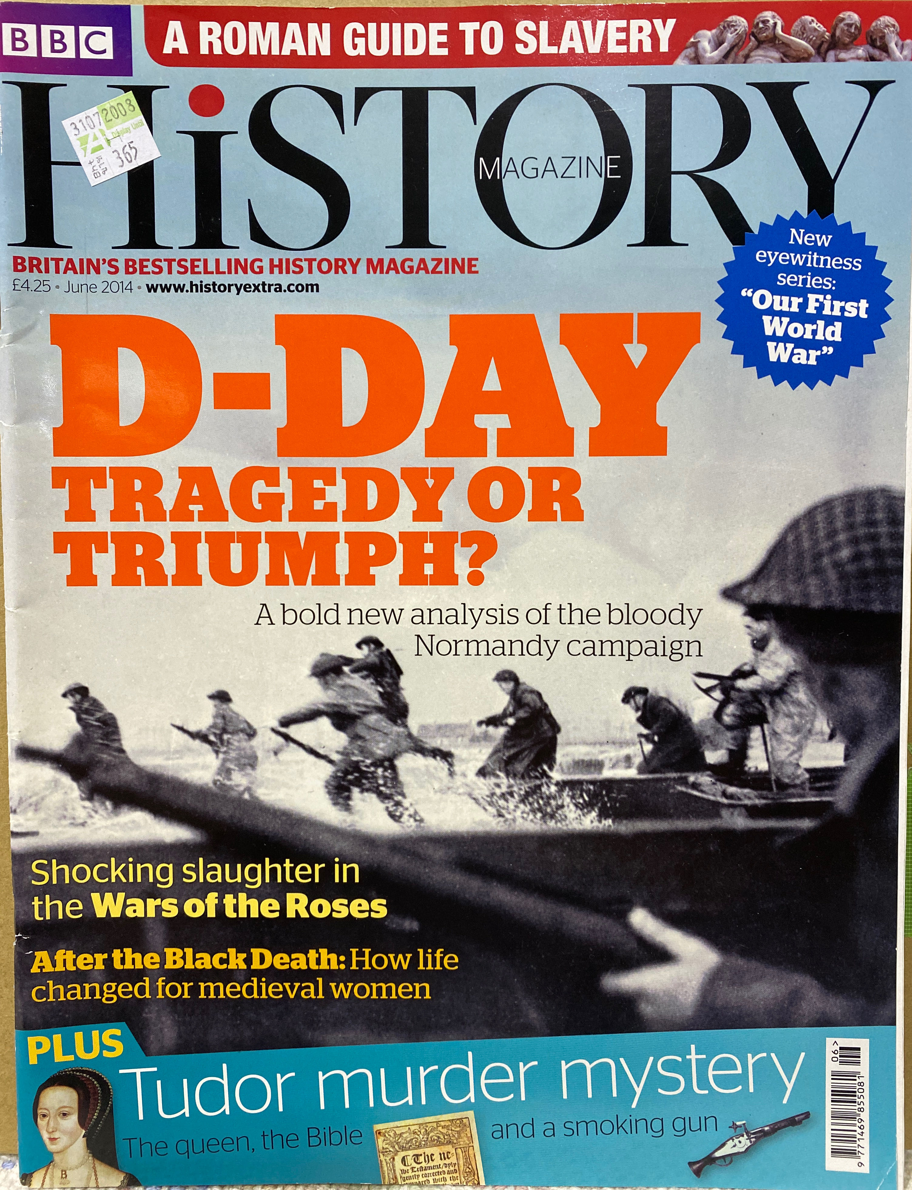 History Magazine  (June) magazine collectible [Barcode 9771469855081] - Main Image 1