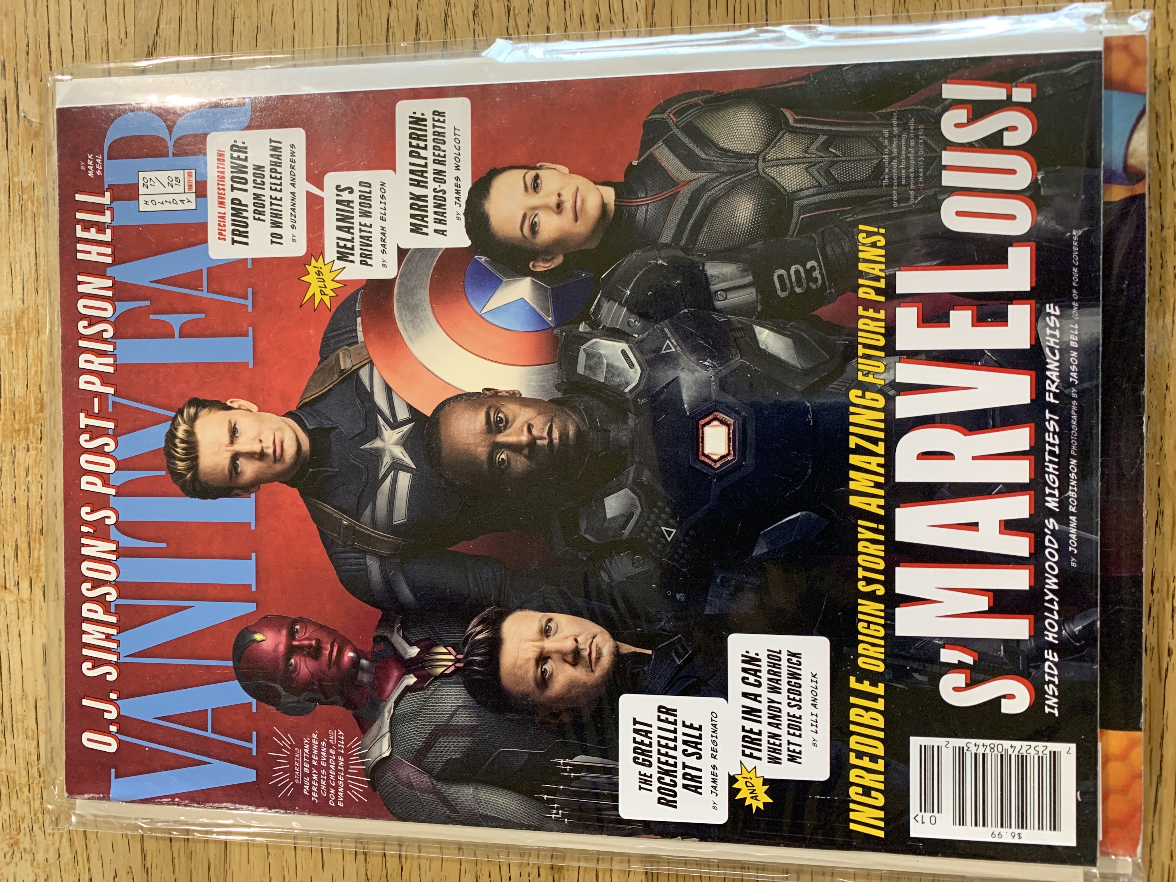 Vanity Fair  (November) magazine collectible [Barcode 725274084432] - Main Image 4