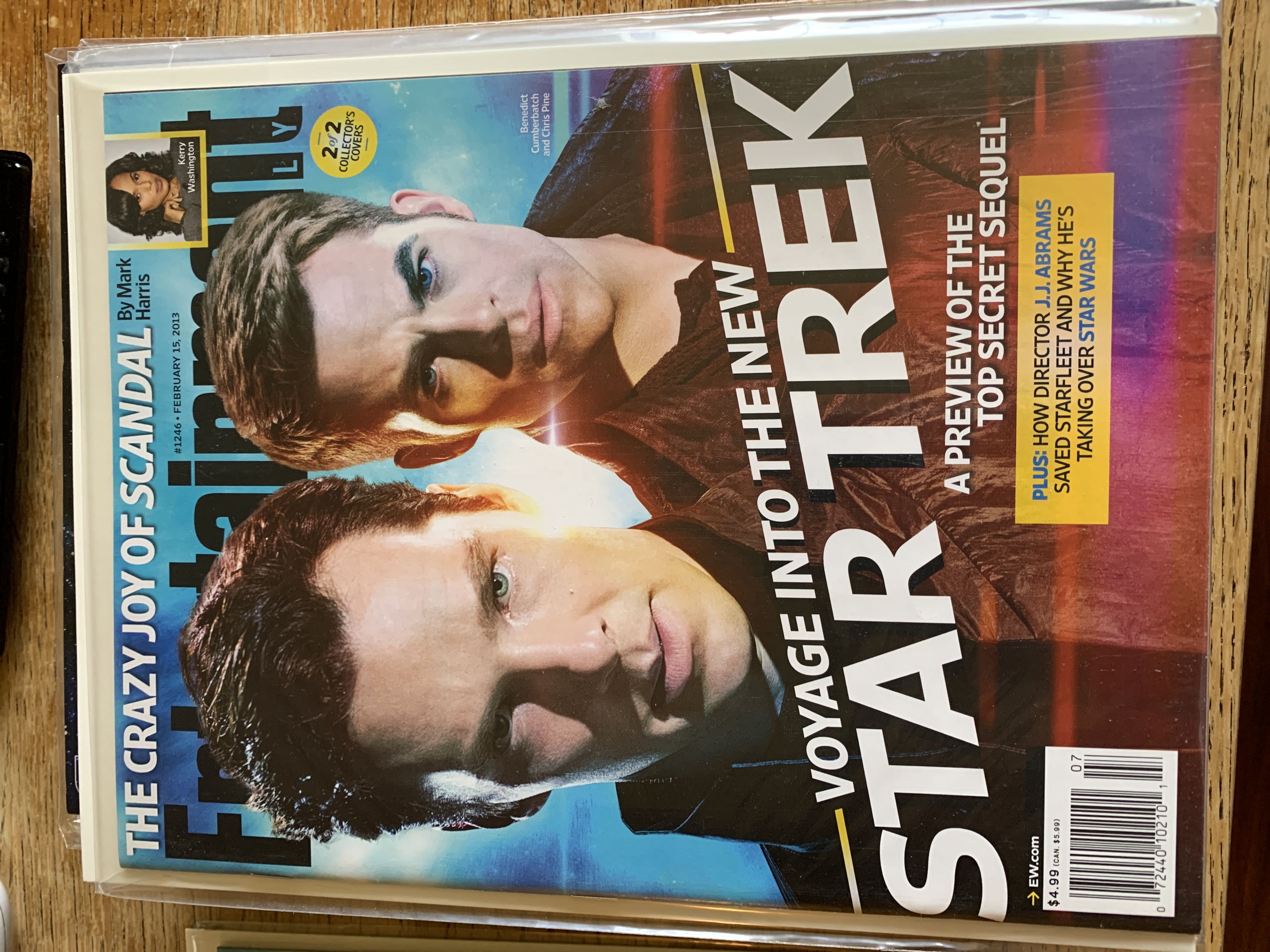 Entertainment Weekly  (February) magazine collectible [Barcode 072440102101] - Main Image 2