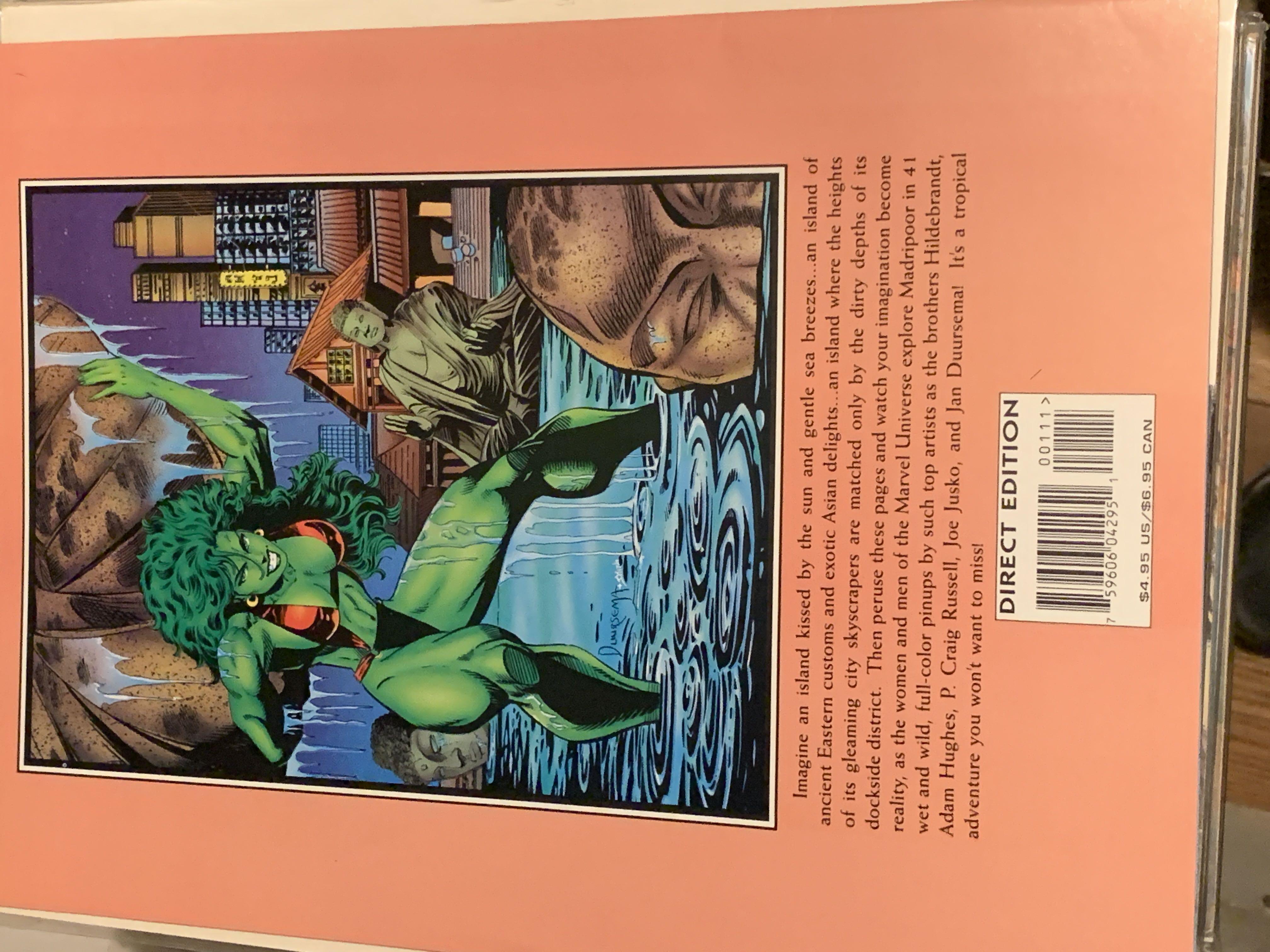 Marvel Swimsuit Issue  magazine collectible [Barcode 759606042951] - Main Image 2