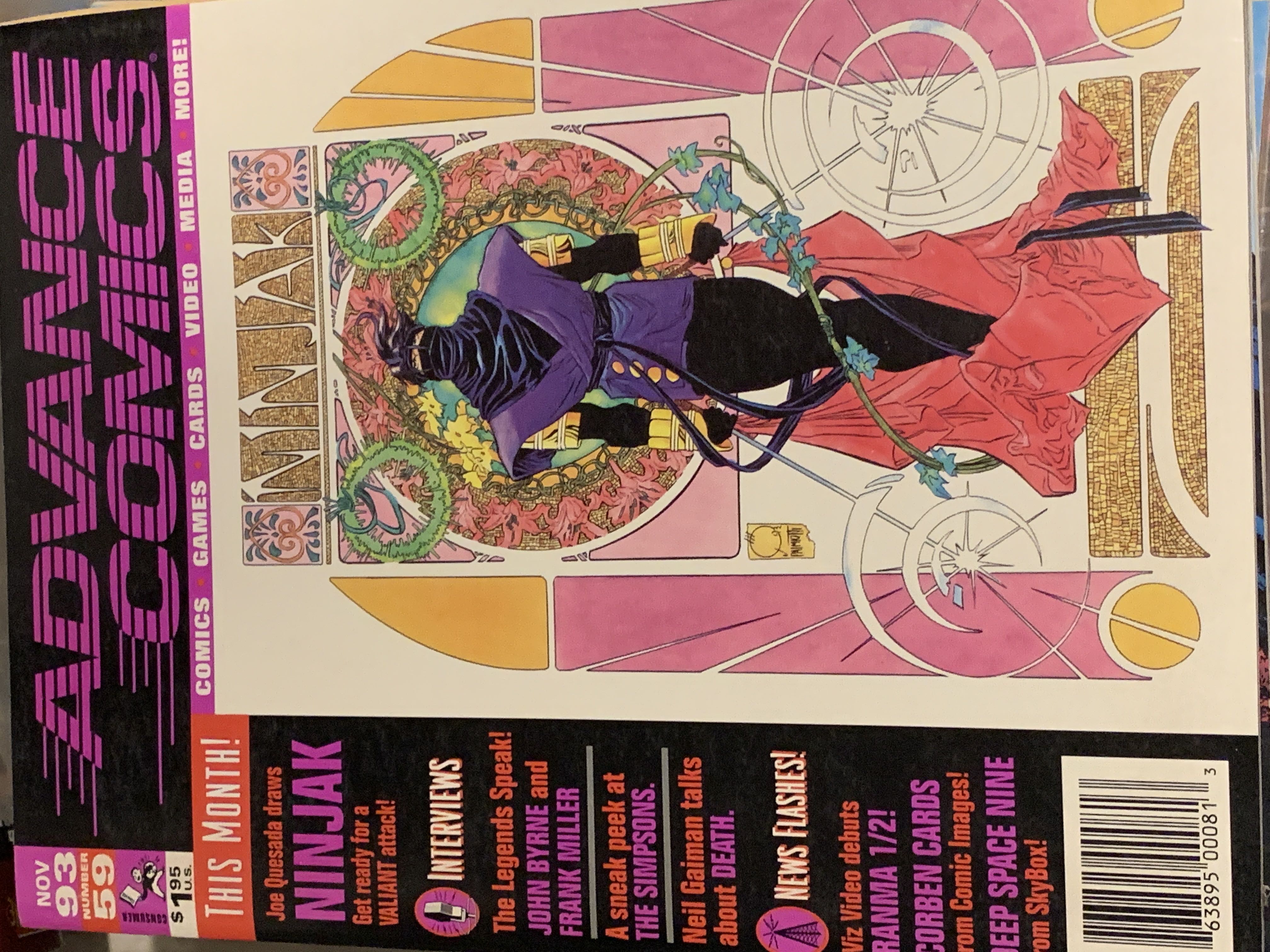 Advance Comics  (November) magazine collectible [Barcode 763895000813] - Main Image 2