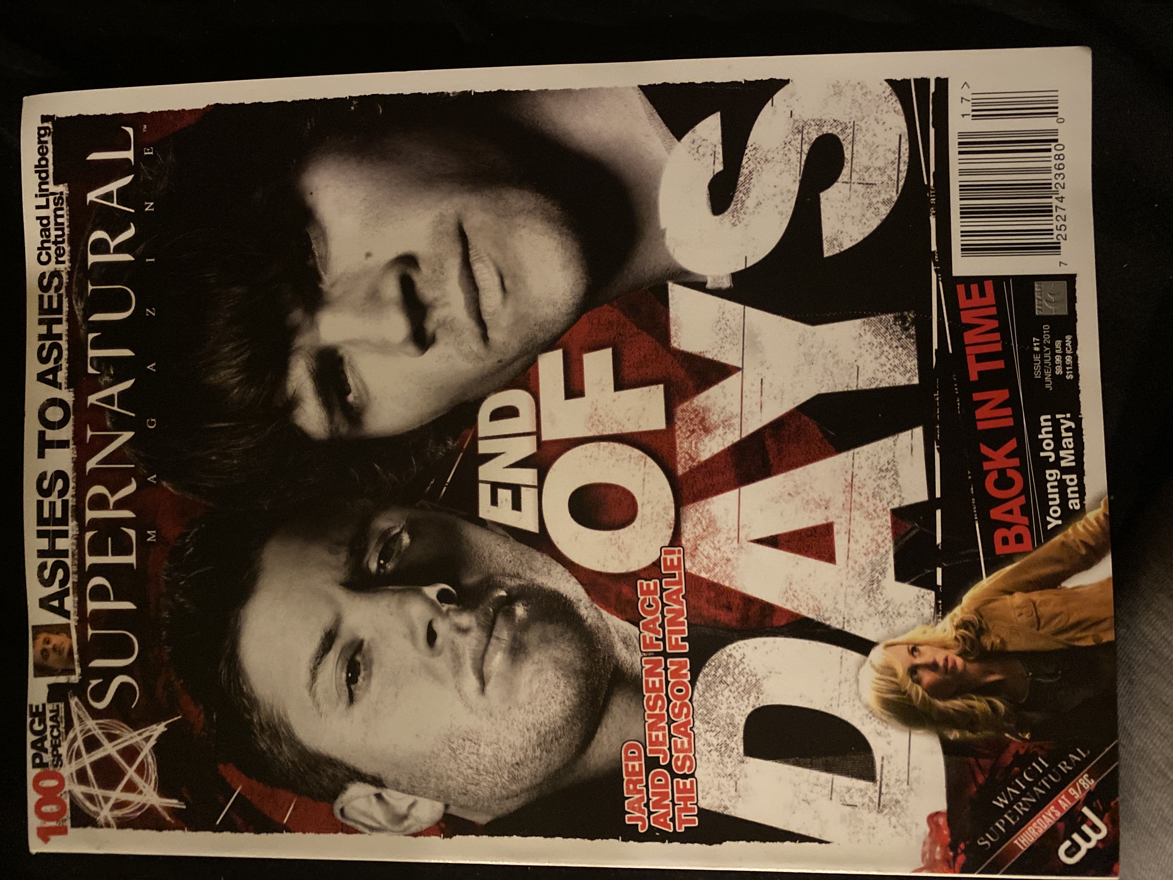 Supernatural Magazine  (June) magazine collectible [Barcode 725274236800] - Main Image 1