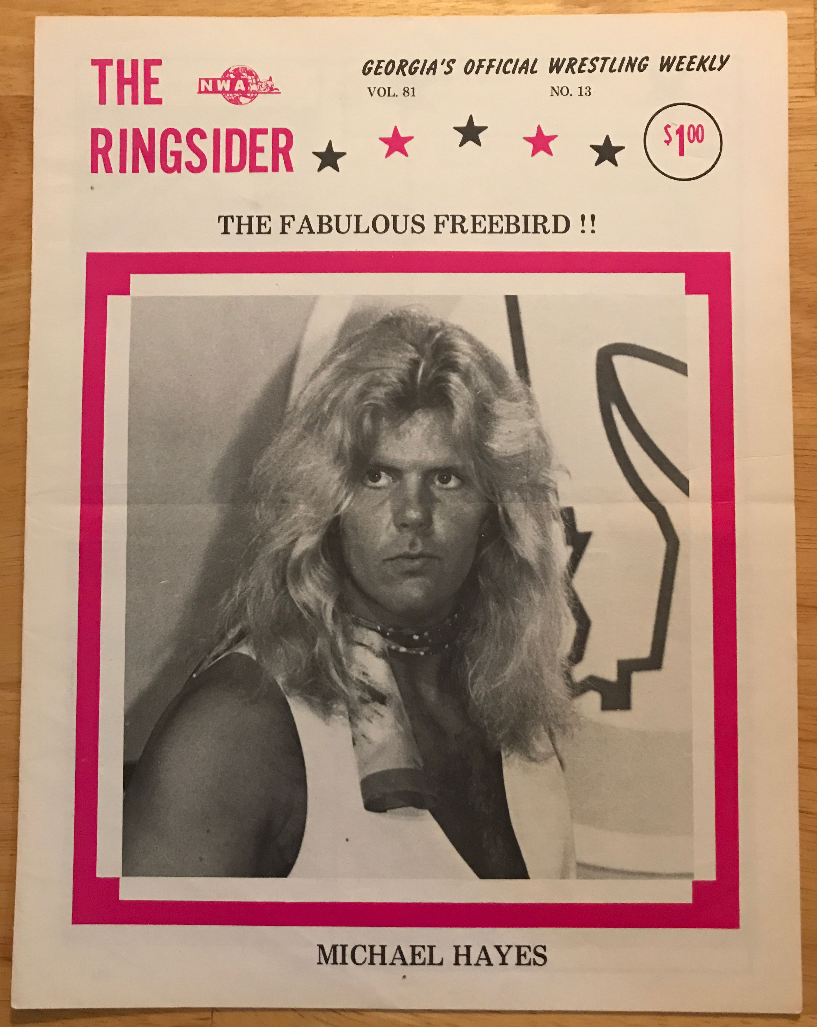 WWF Royal Rumble 1998 Line Up Sheet 01/18/1998