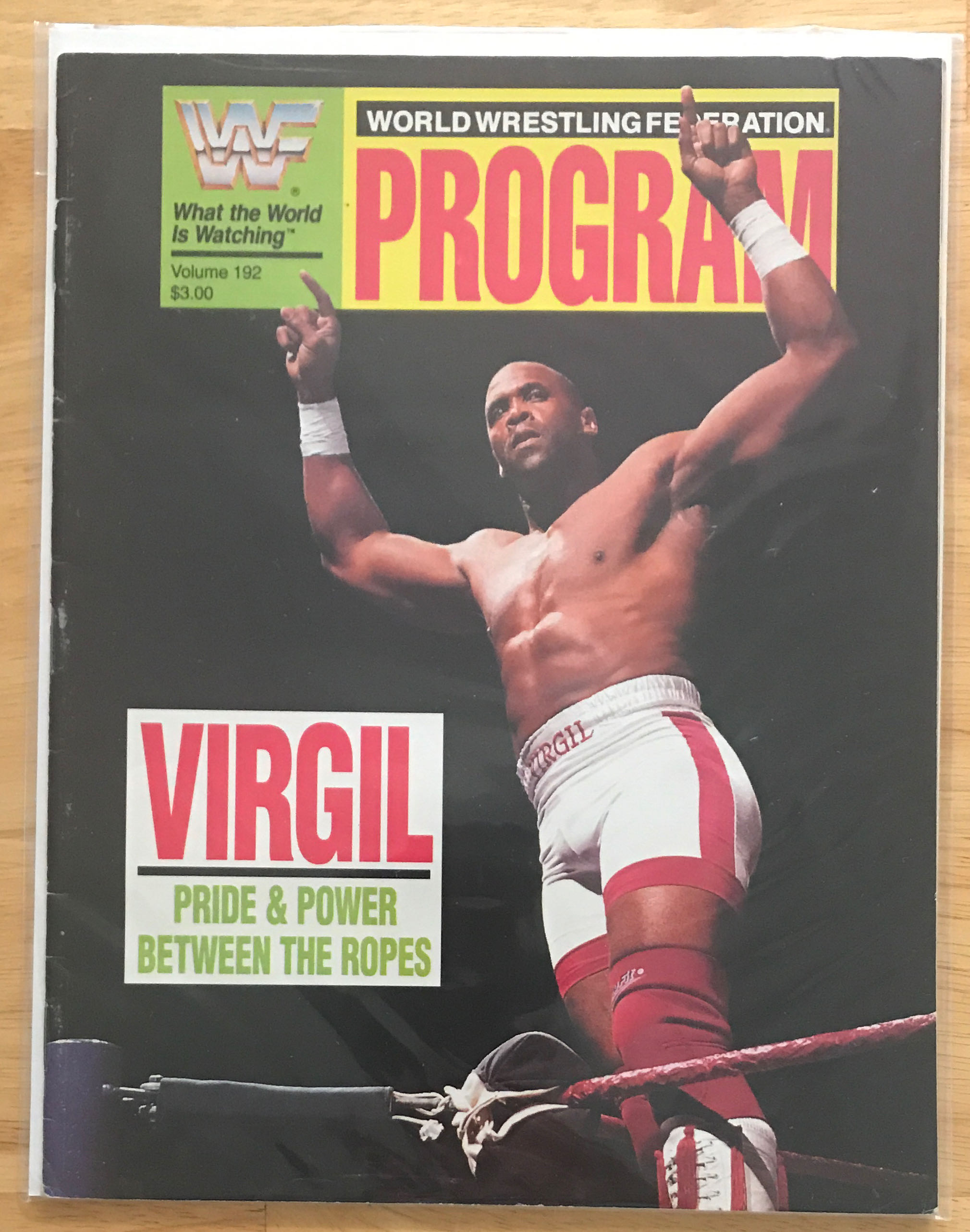 WWF Program Volume 192 magazine collectible - Main Image 1