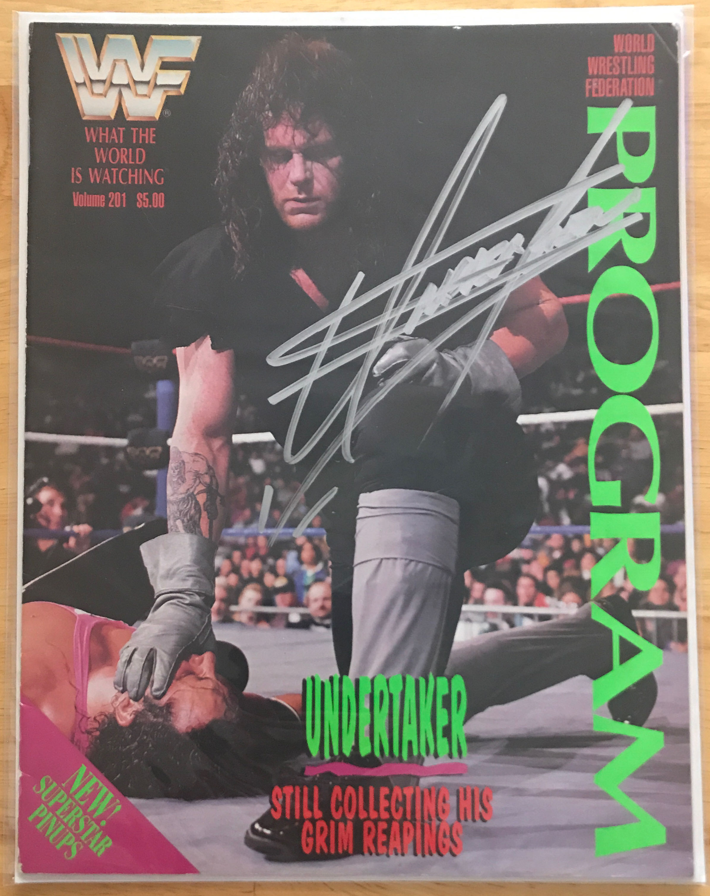 WWF Program Volume 201  magazine collectible - Main Image 2