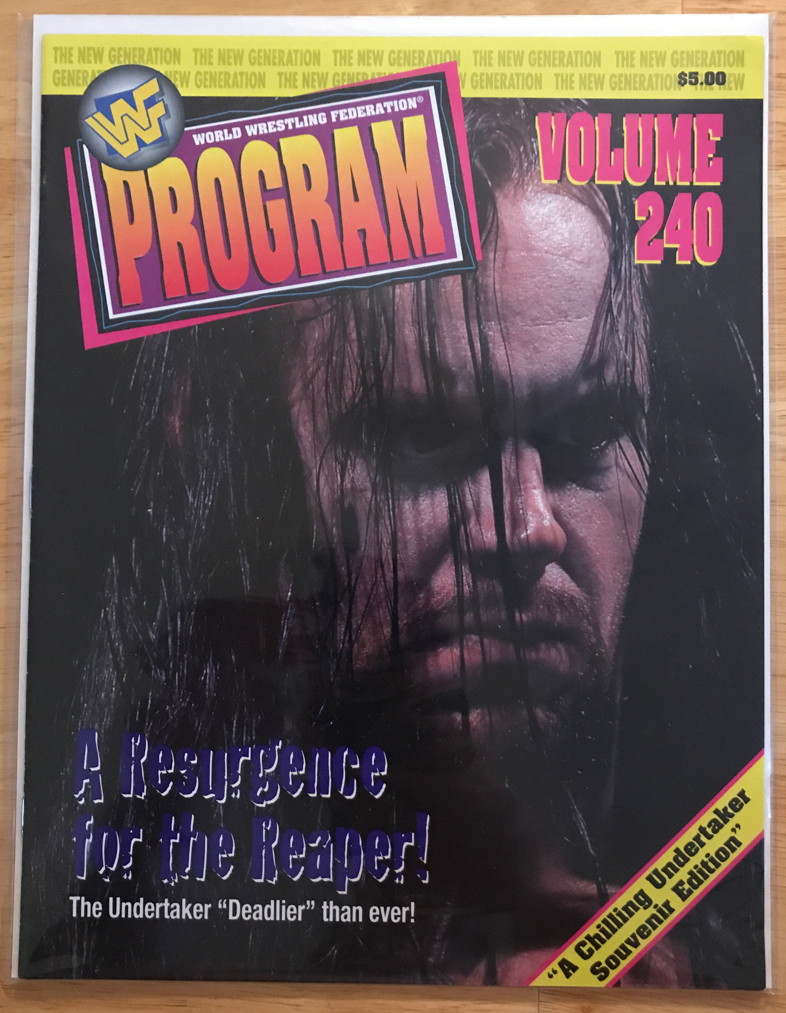 WWF Program Volume 181