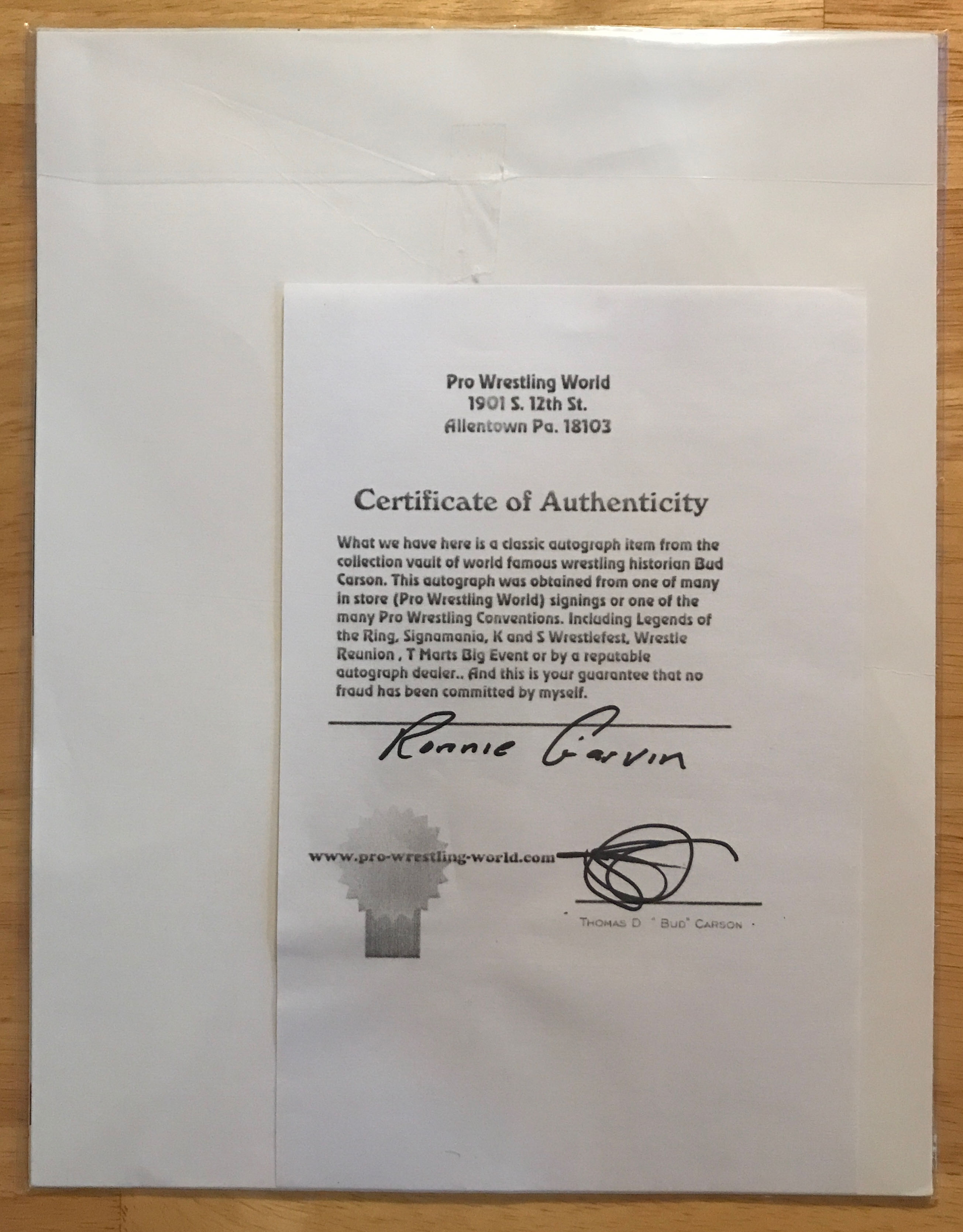 NWA Major League Wrestling Program 1987: #1157  magazine collectible - Main Image 2