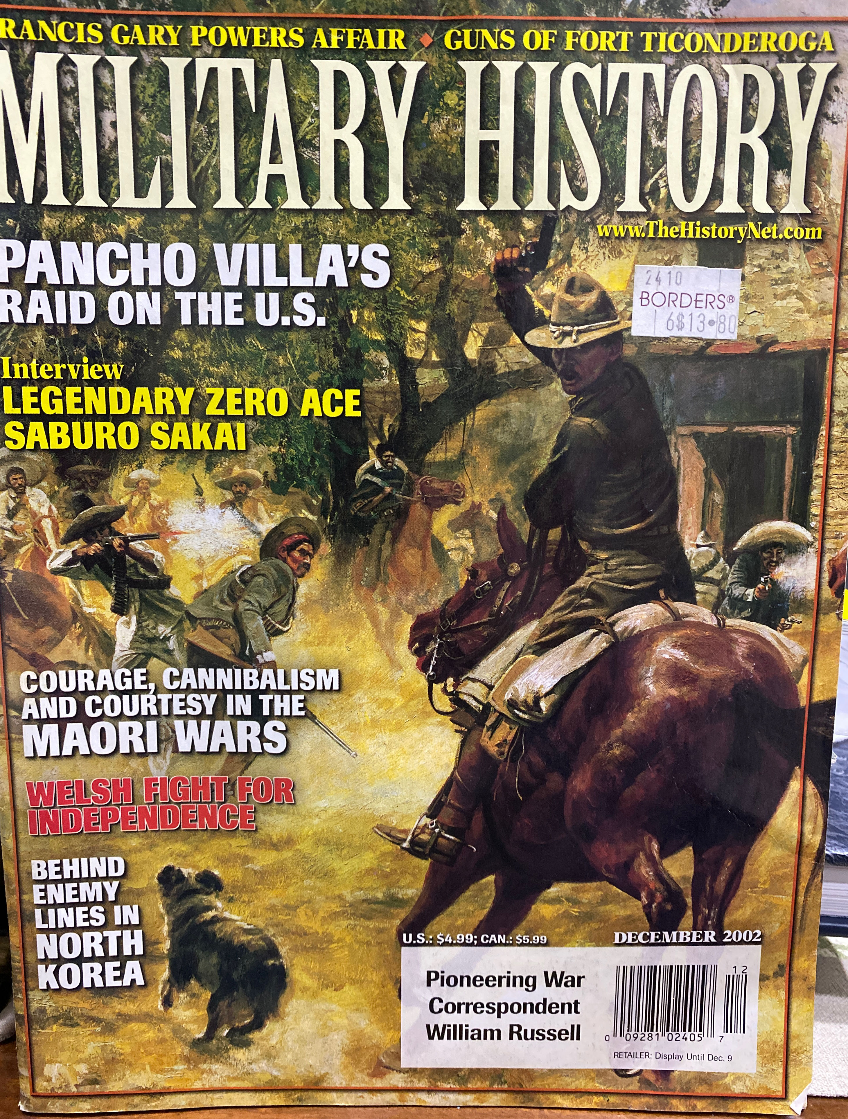 Military History  (December) magazine collectible [Barcode 009281024057] - Main Image 1
