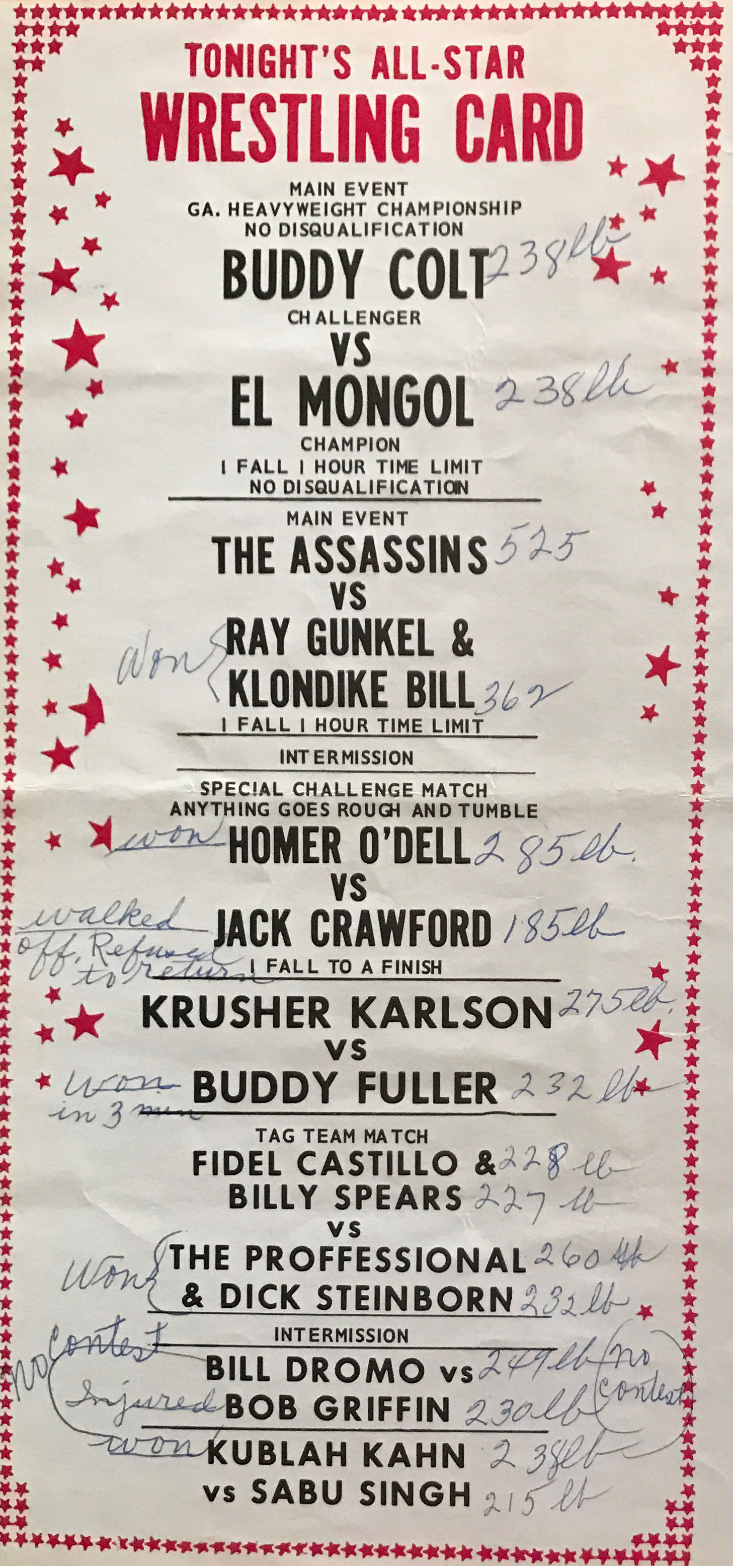 NWA Georgia - The Ringsider  05/14/1971  (May) magazine collectible - Main Image 2