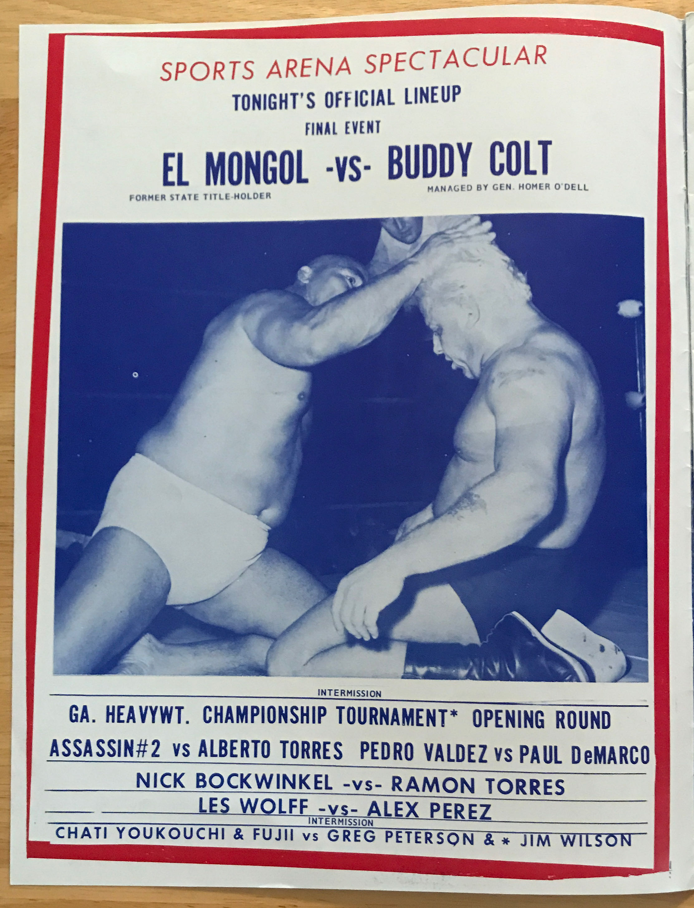 NWA Georgia - The Ringsider  03/06/1970  (March) magazine collectible - Main Image 2