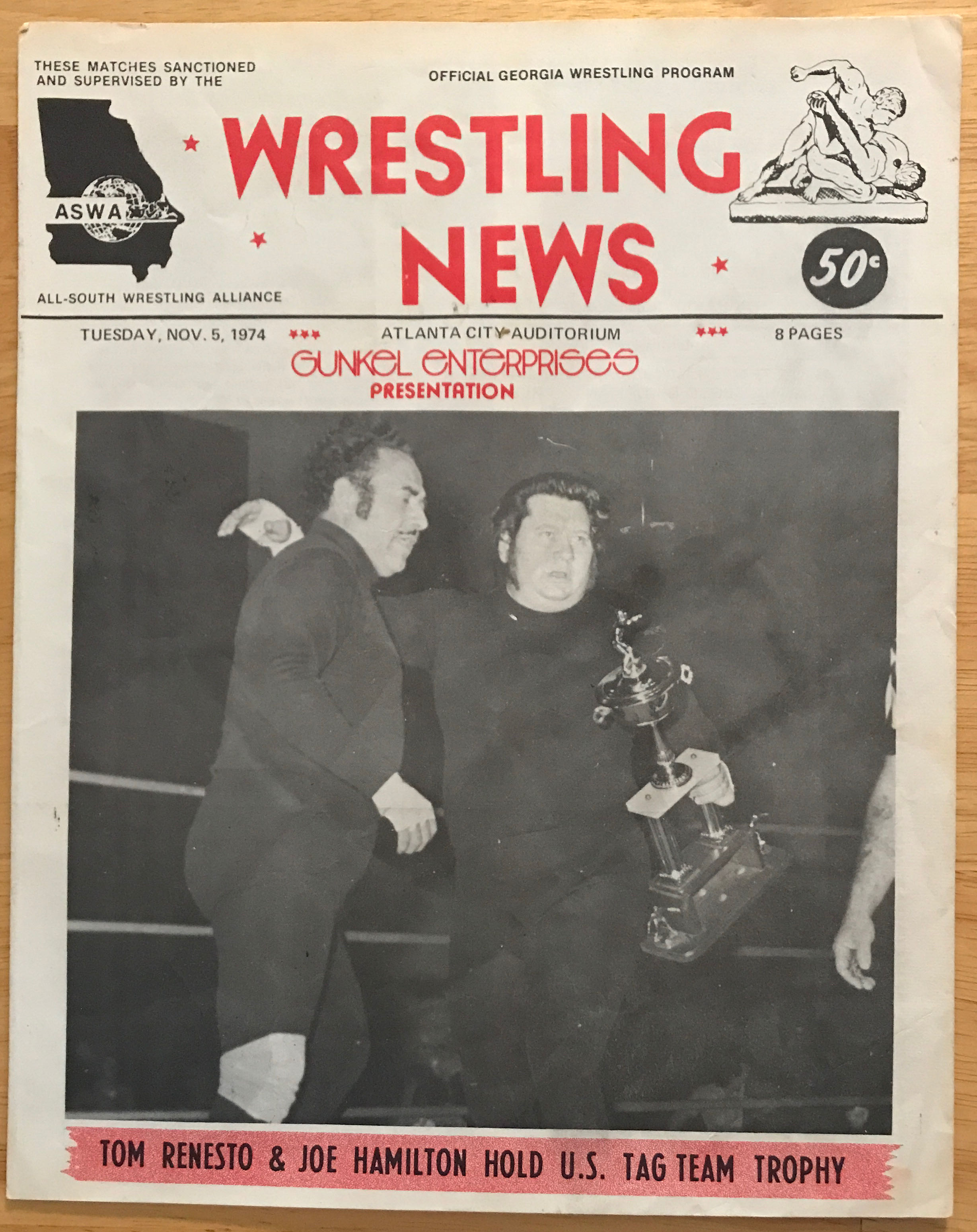 WWWF Championship Wrestling from MSG Program 12/17/1979