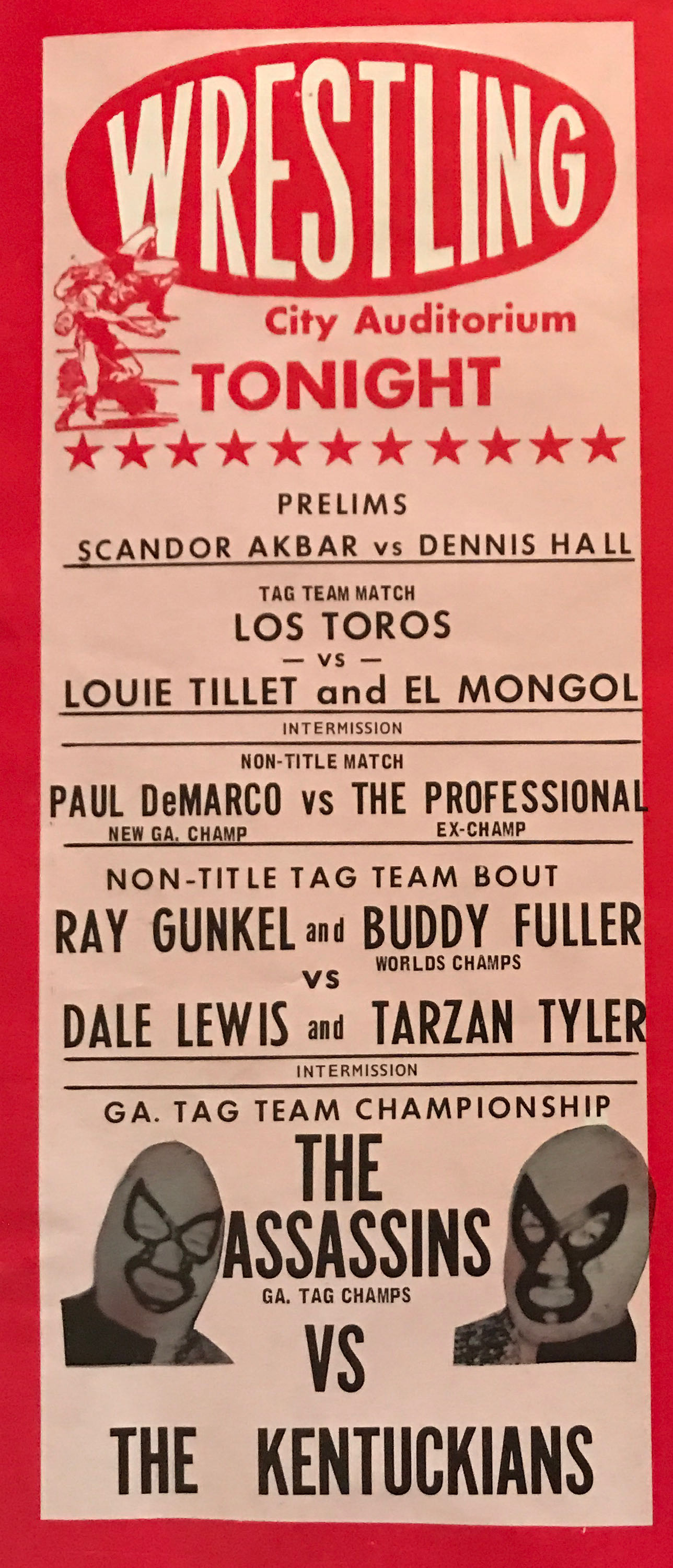 NWA Georgia - The Ringsider  05/09/1969  (May) magazine collectible - Main Image 2