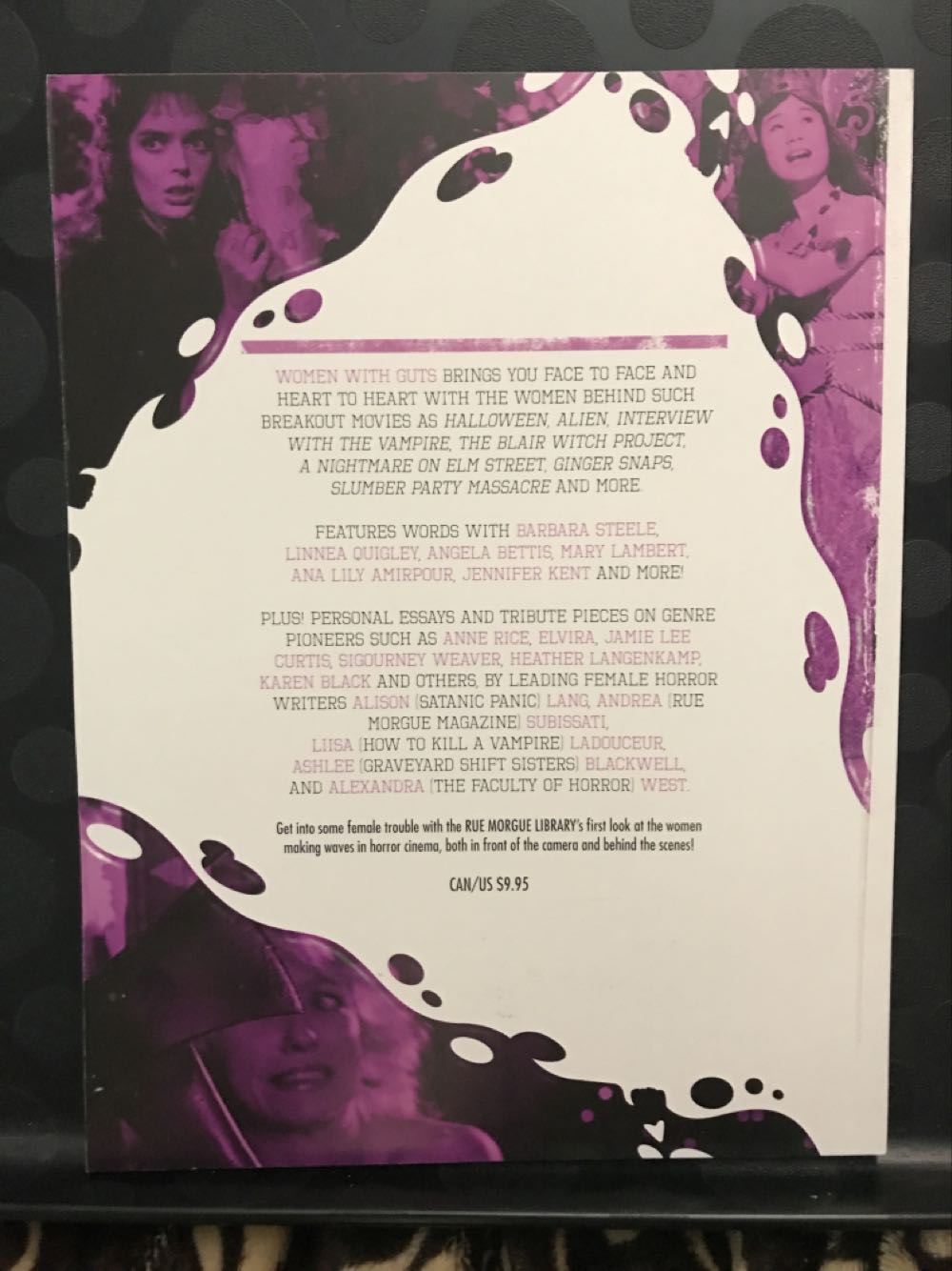 Rue Morgue’s Women With Guts: Horror Heroines In Film, TV And Print  magazine collectible [Barcode 071486010678] - Main Image 2