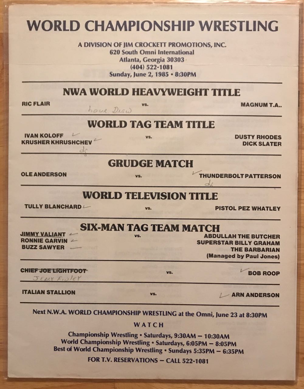 NWA Wrestling Magazine Volume 6, No. 2  (September) magazine collectible - Main Image 2