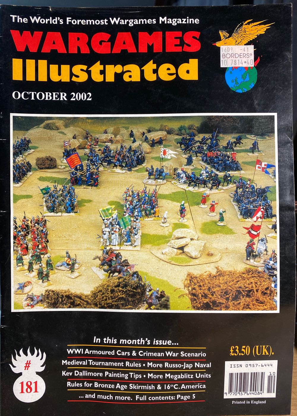 Wargames Illustrated  (October) magazine collectible [Barcode 9770957644084] - Main Image 1