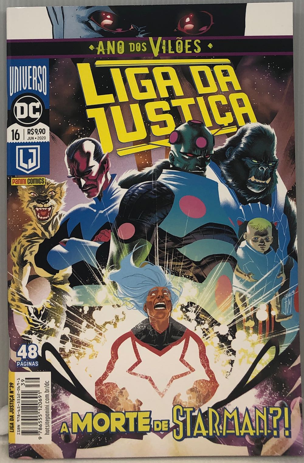 Liga da justiça  (June) magazine collectible [Barcode 9786555120691] - Main Image 1