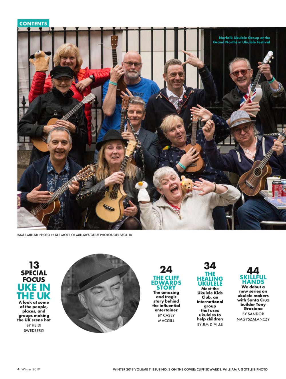 Ukulele  (April) magazine collectible - Main Image 2