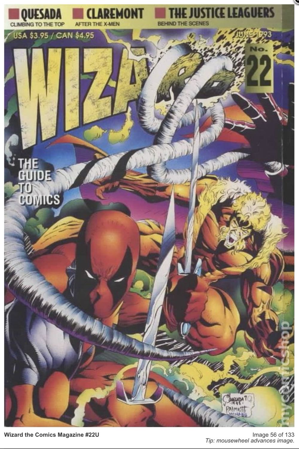 Wizard: The Guide to Comics  (June) magazine collectible - Main Image 2