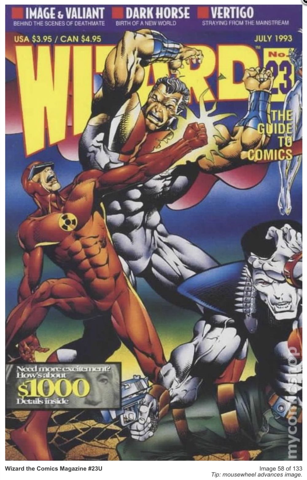 Wizard: The Guide to Comics  (July) magazine collectible - Main Image 2