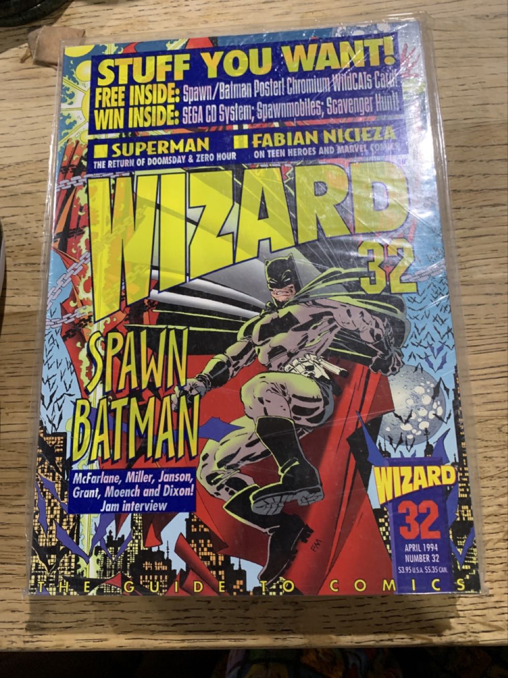 Wizard 32  (April) magazine collectible - Main Image 1